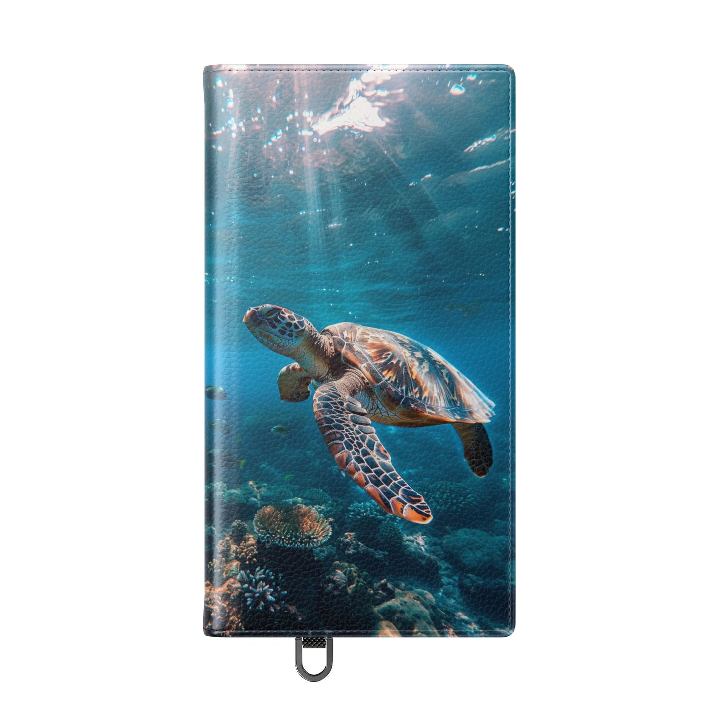 Ocean Guardian Sea Turtle - Wallet Flip Case