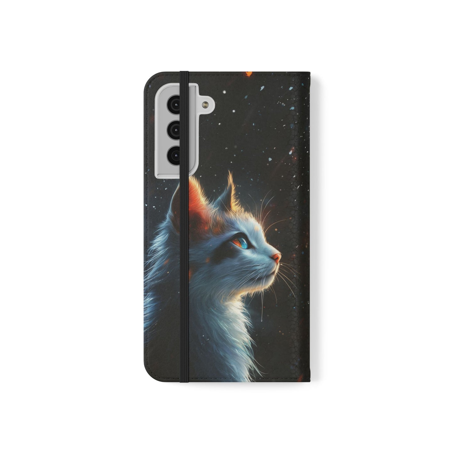 Starlight Cat - Wallet Flip Case