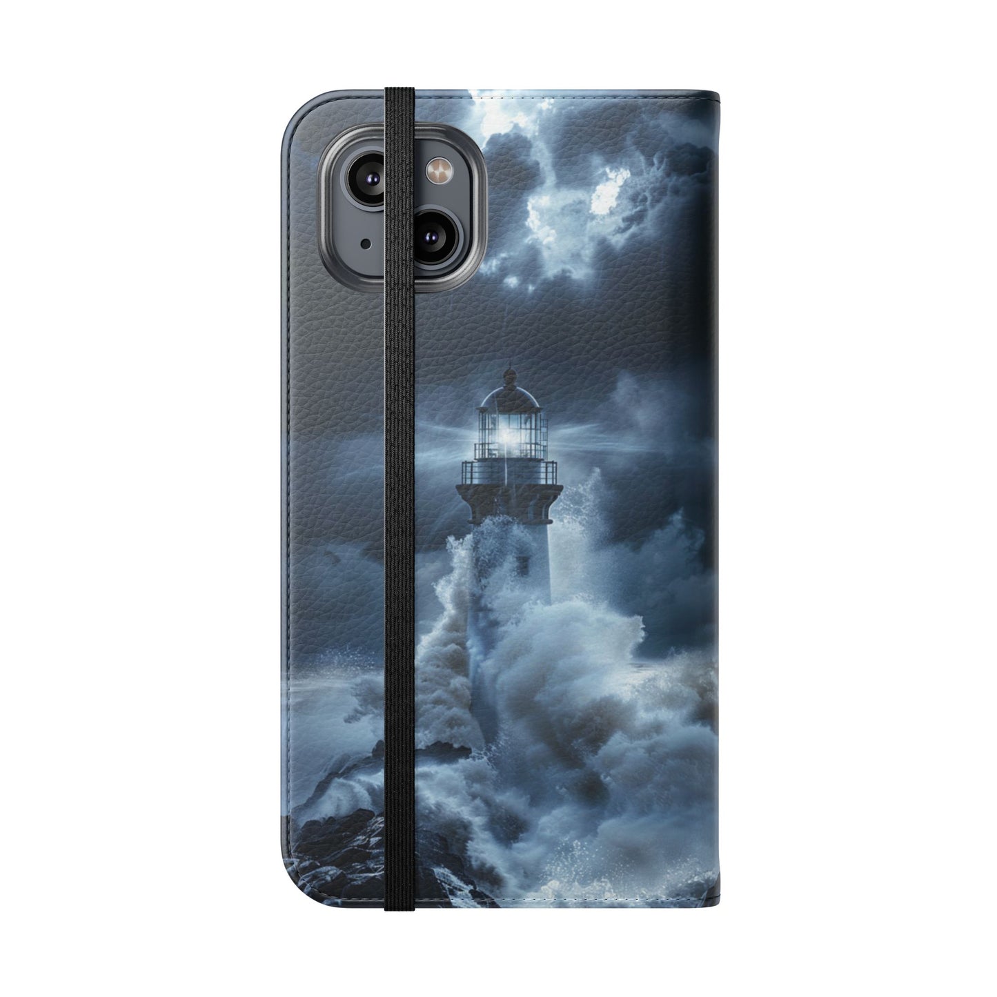Stormbound Lighthouse - Wallet Flip Case