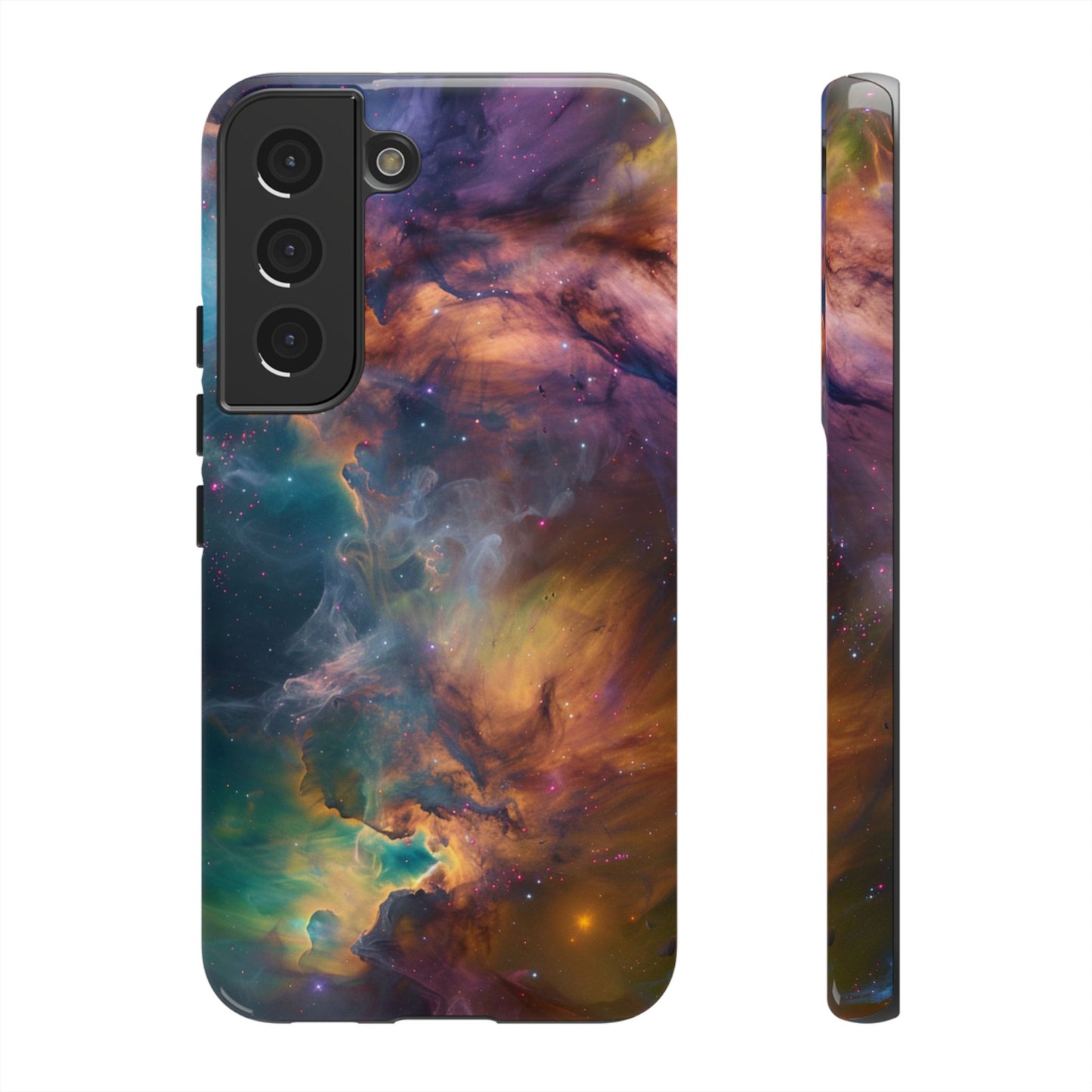 Celestial Nebula Drift – Tough Samsung Galaxy Case
