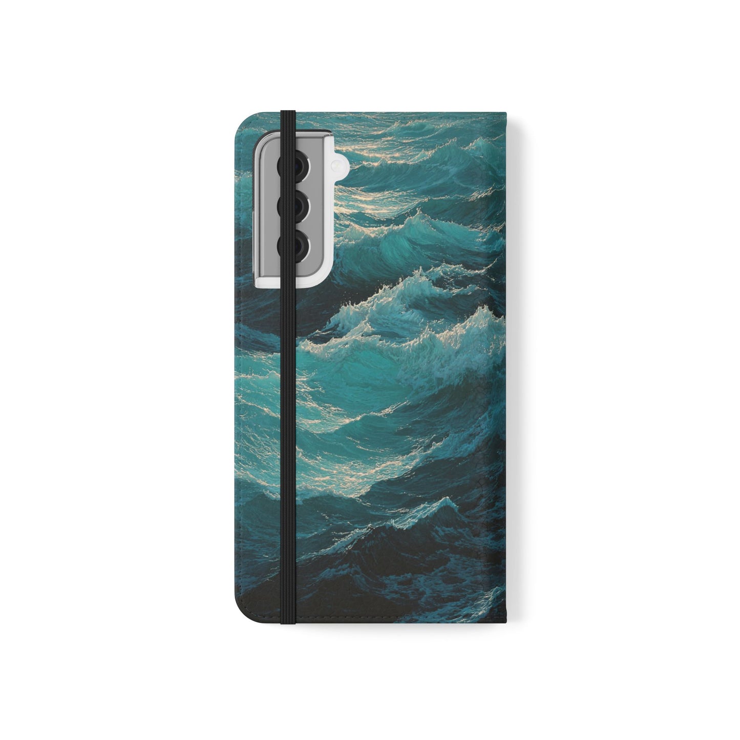 Ocean Waves - Wallet Flip Case