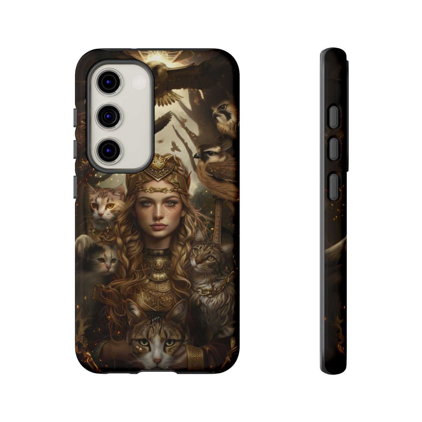 Freya Feline Majesty – Tough Samsung Galaxy Case