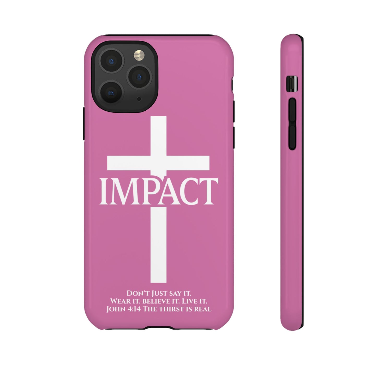 Impact Pink - Tough iPhone Case