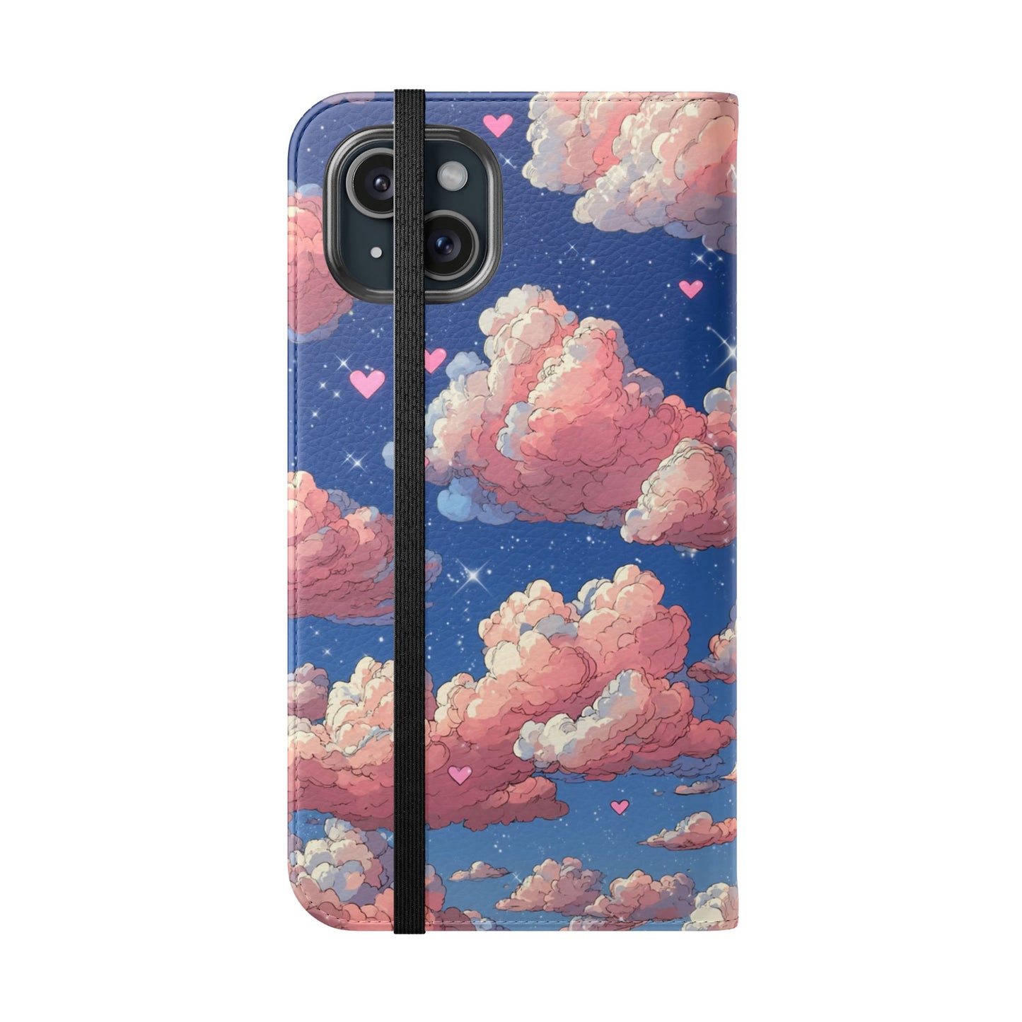 Sweetheart Skyscape Dreams - Wallet Flip Case