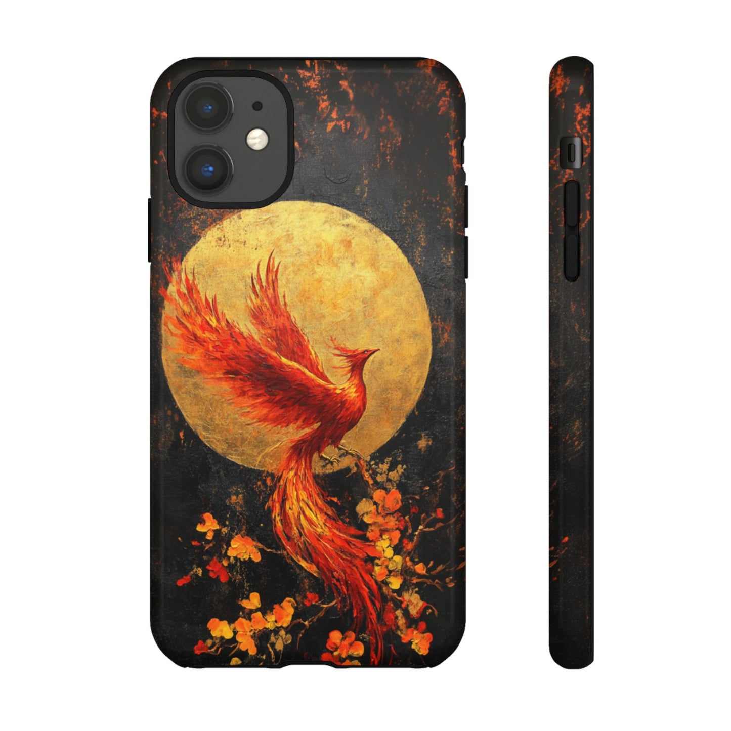 Golden Phoenix Rise – Tough iPhone Case