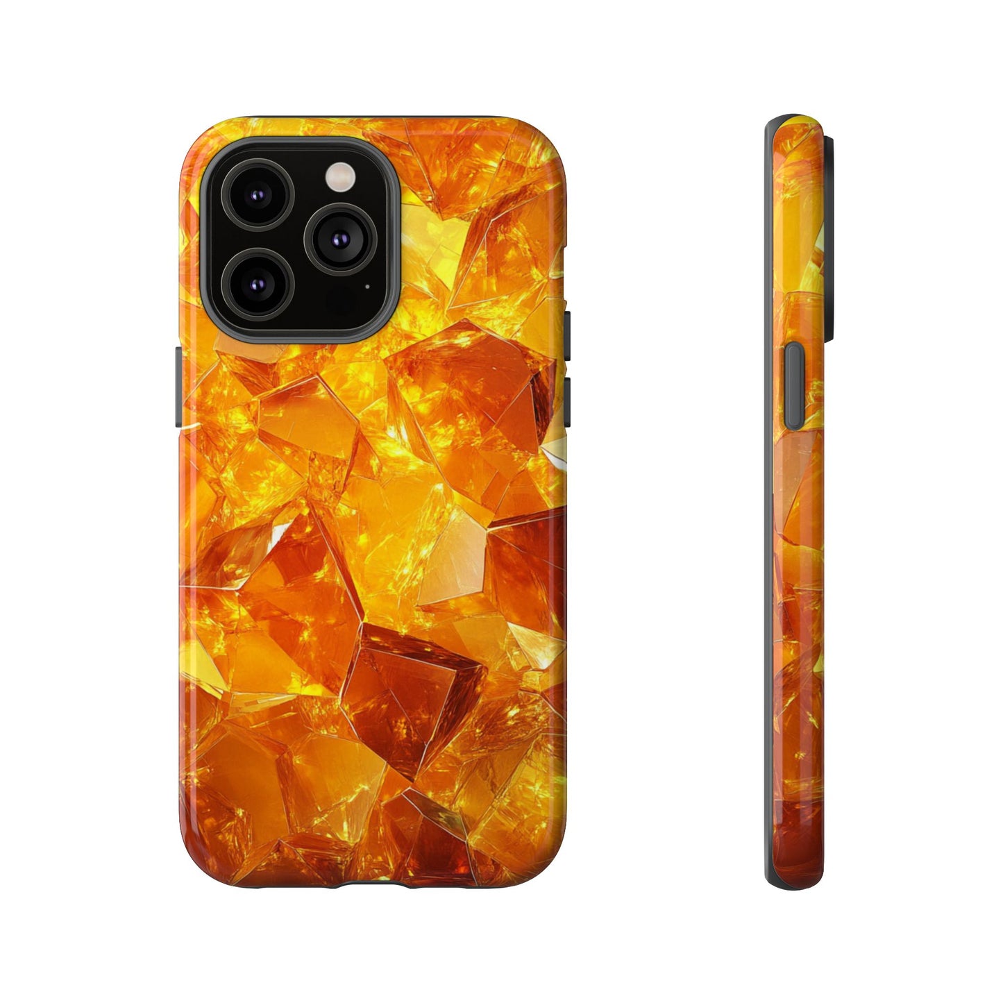 Amber Crystal Shards – Tough iPhone Case