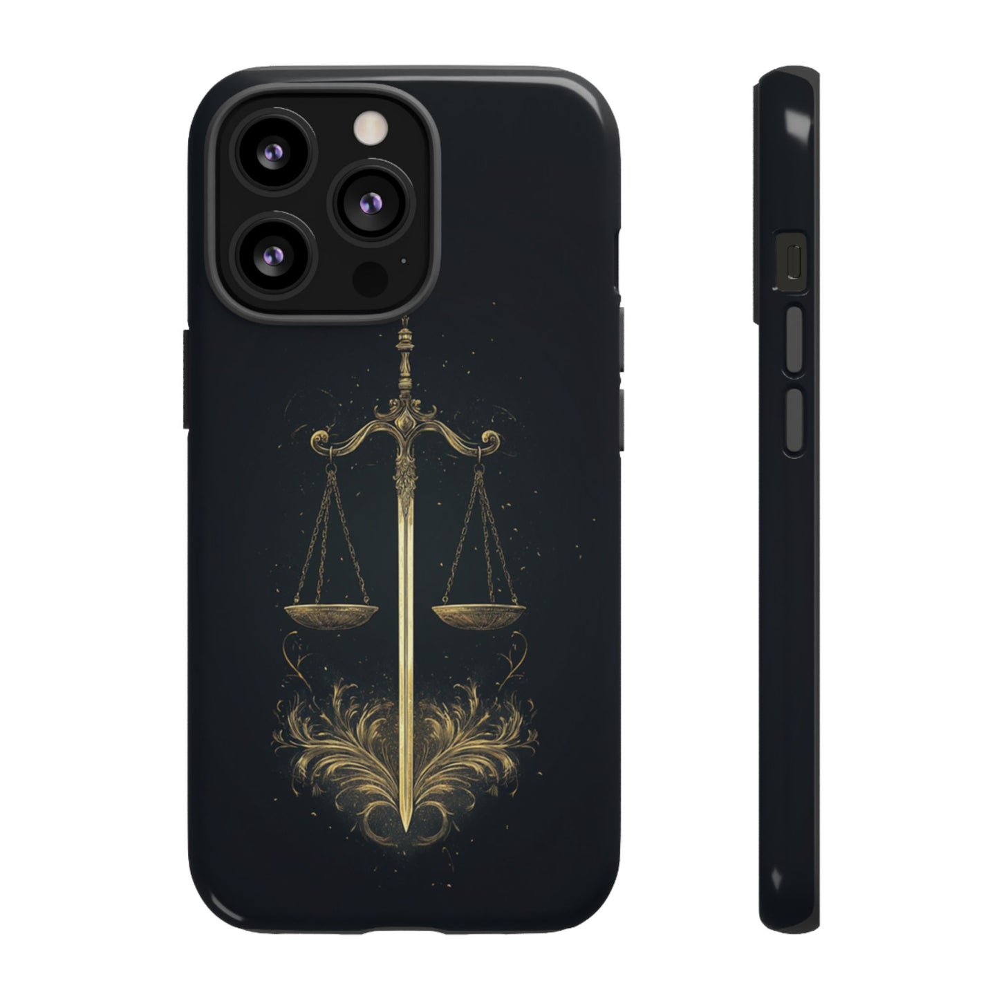 Libra Gilded Balance – Tough iPhone Case