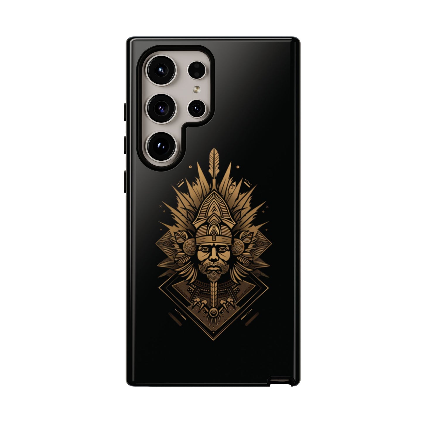 Golden Warrior Guardian - iPhone, Google Pixel, Samsung Galaxy