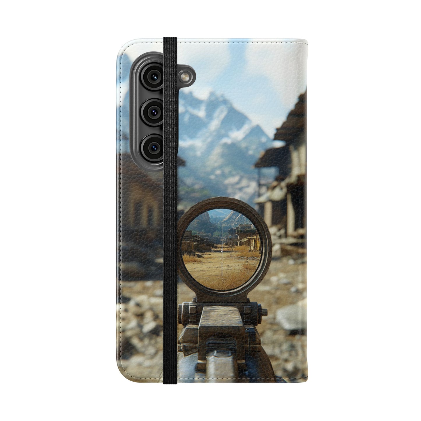 Desert Sniper Focus - Wallet Flip Case