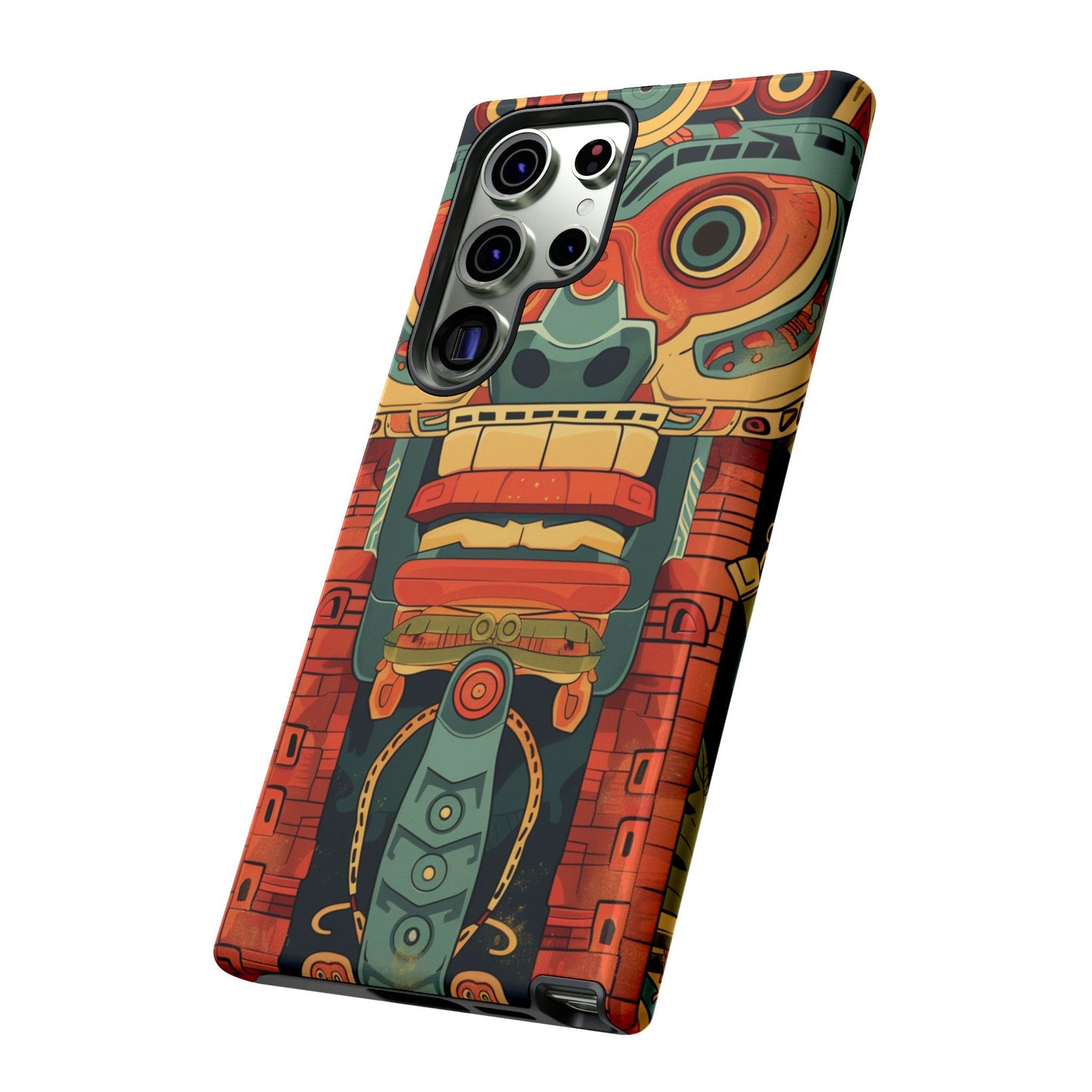 Vivid Ancient Glyphs Phone Case - iPhone, Google Pixel, Samsung