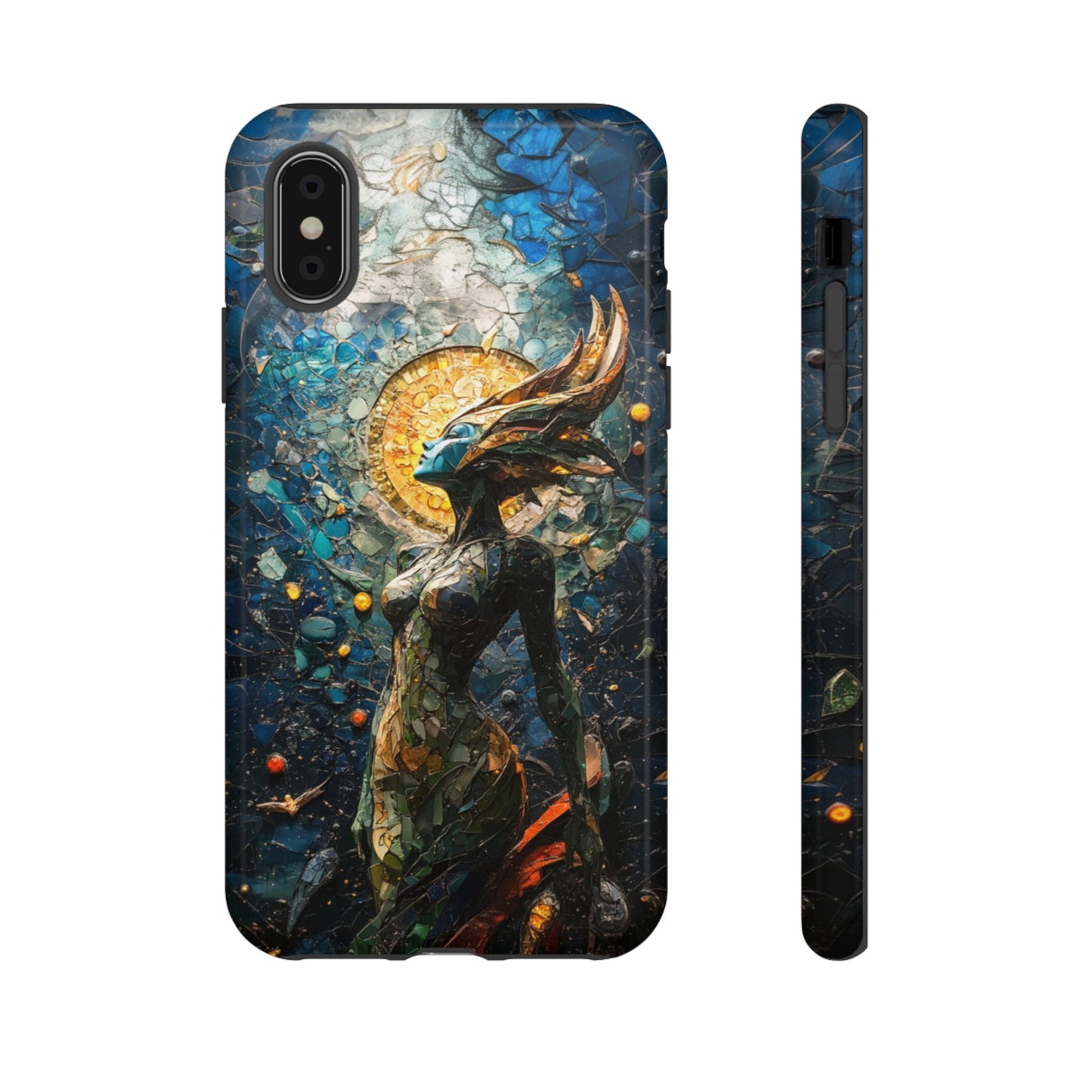 Ethereal Mosaic Goddess Phone Case - iPhone, Google Pixel, Samsung Galaxy