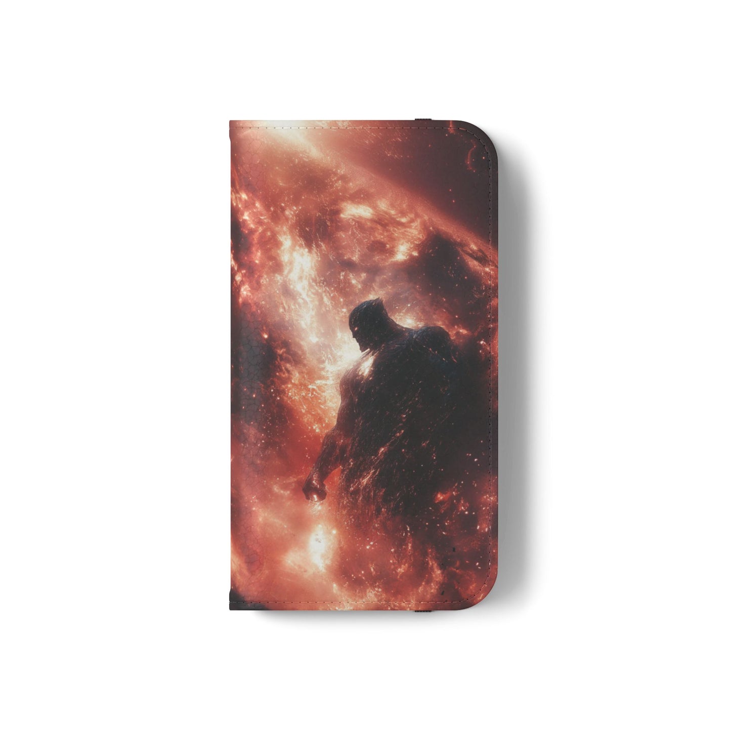 Cosmic Inferno Titan - Wallet Flip Case