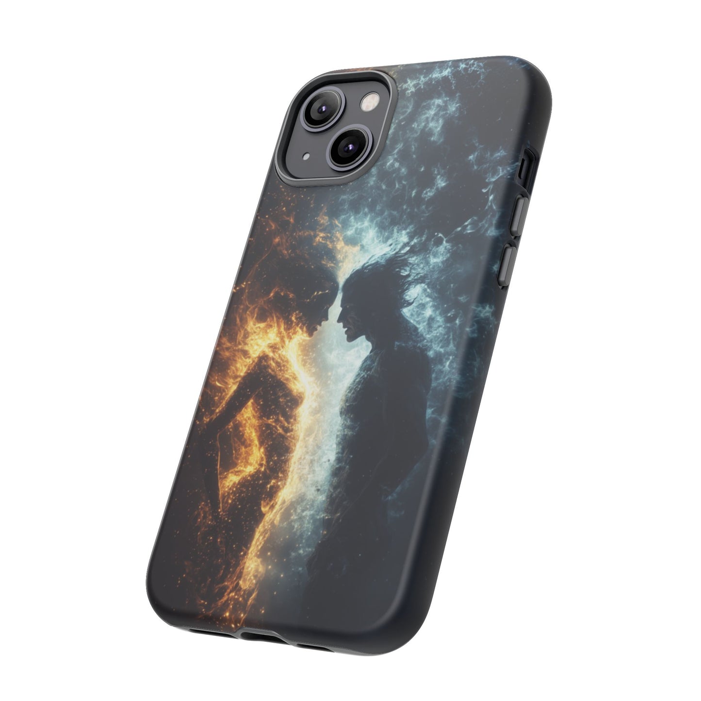 Fire & Frost Lovers - Tough iPhone Case