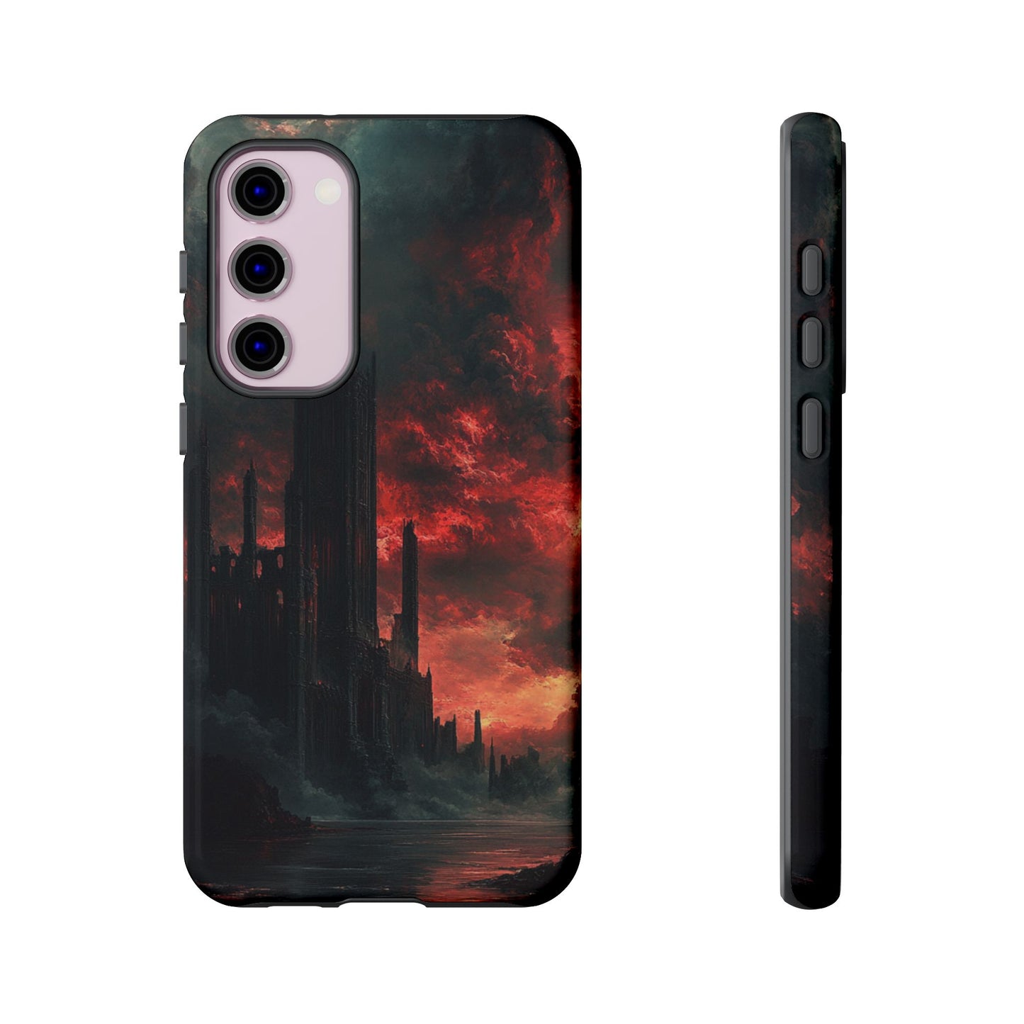 Crimson Dread Citadel – Tough Samsung Galaxy Case