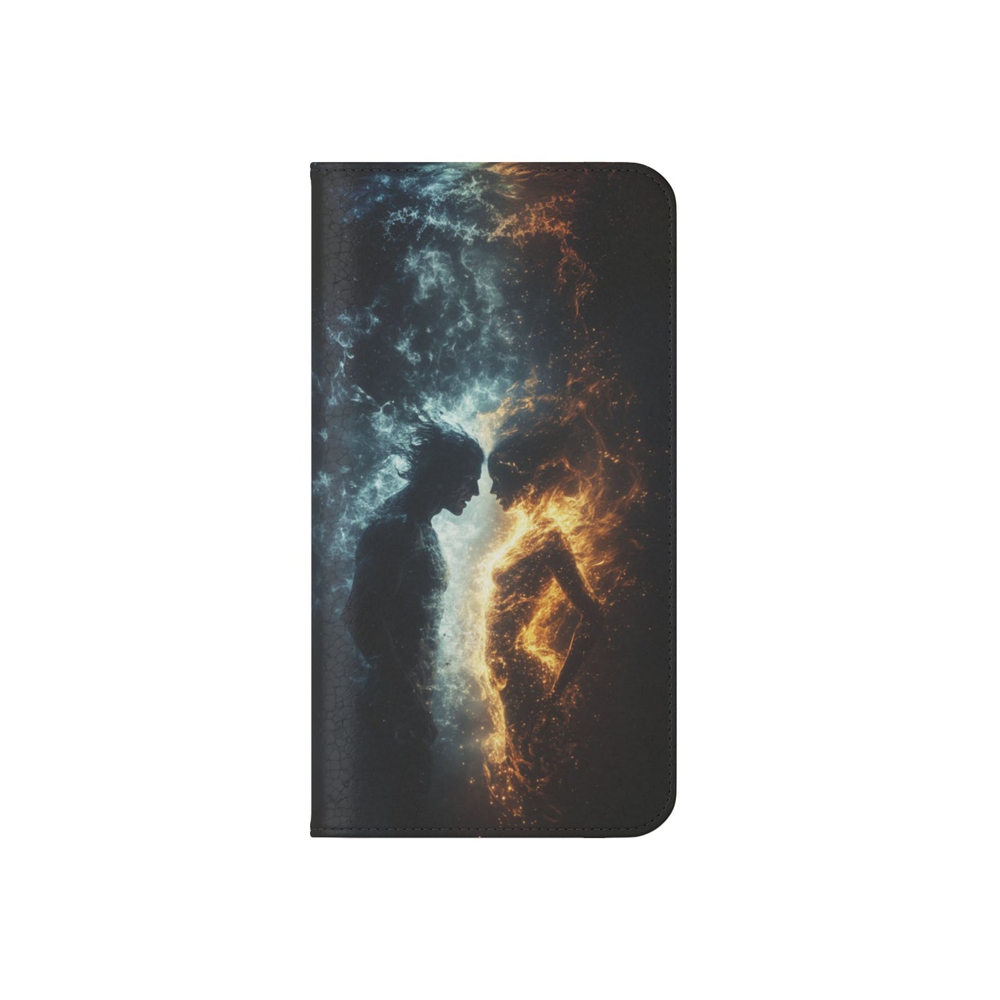 Fire & Frost Lovers - Wallet Flip Case