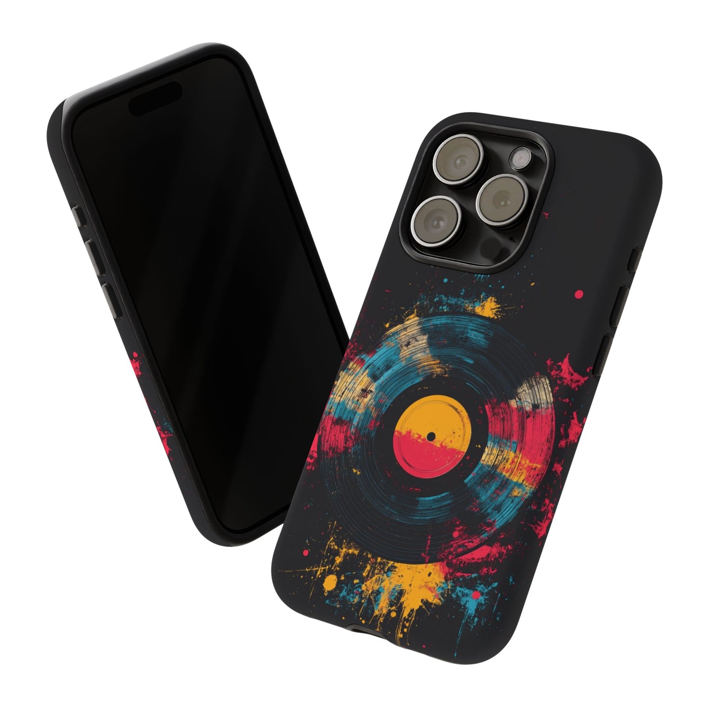 Vibrant Vinyl Record Phone Case - iPhone, Google Pixel, Samsung Galaxy