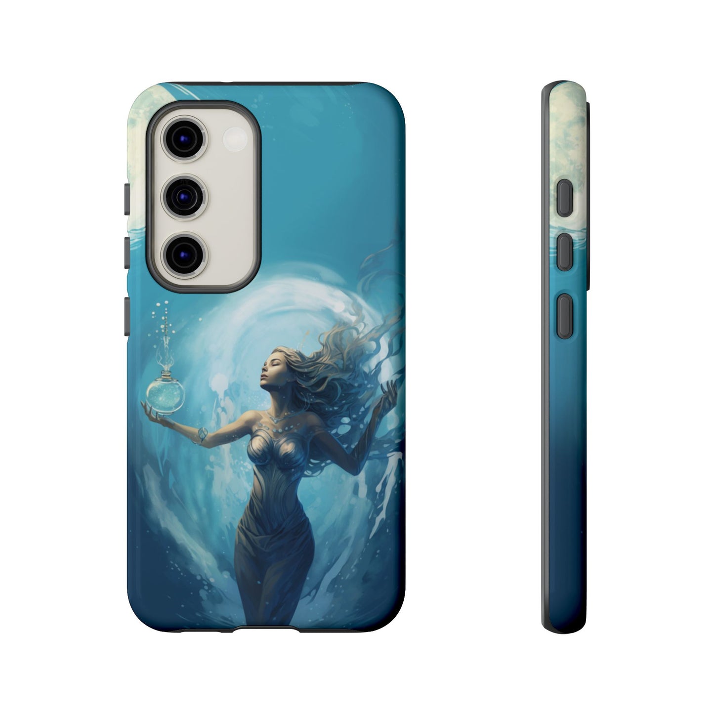 Aquarius Lunar Water Bearer Phone Case – iPhone, Google Pixel, Samsung Galaxy