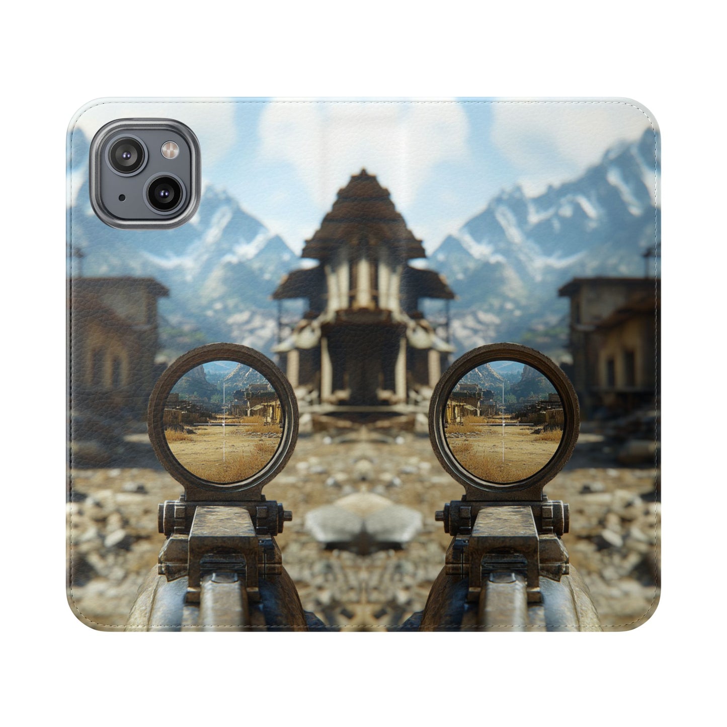 Desert Sniper Focus - Wallet Flip Case