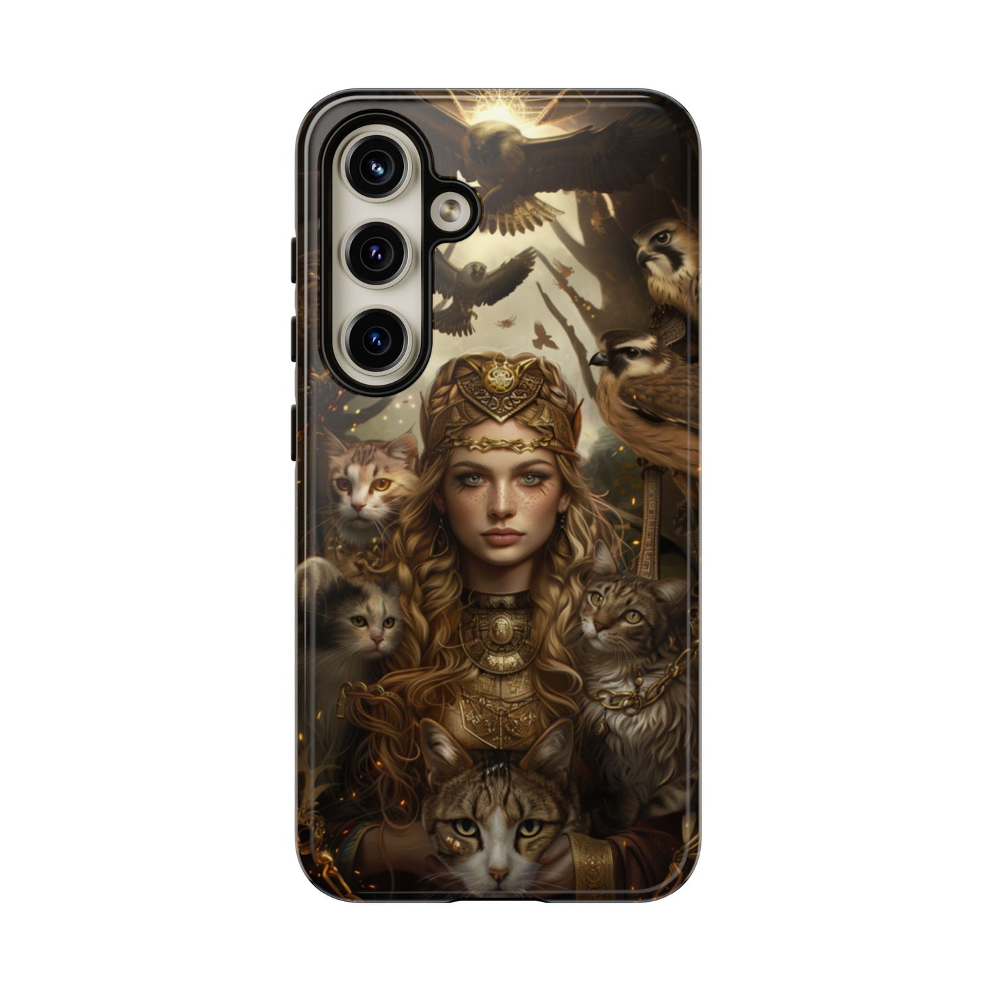 Freya Feline Majesty – Tough Samsung Galaxy Case
