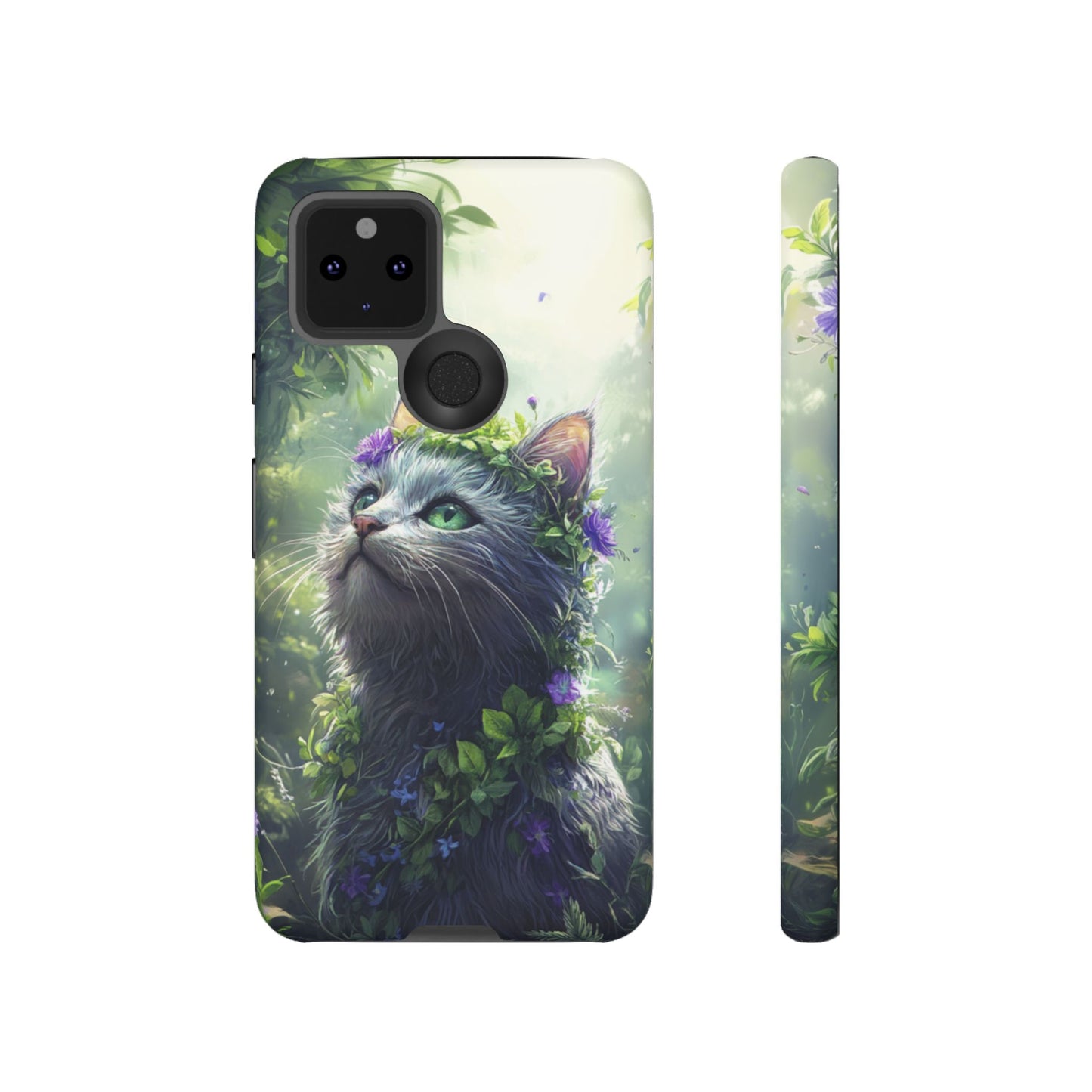 Nature’s Guardian Cat Phone Case – iPhone, Google Pixel, Samsung Galaxy