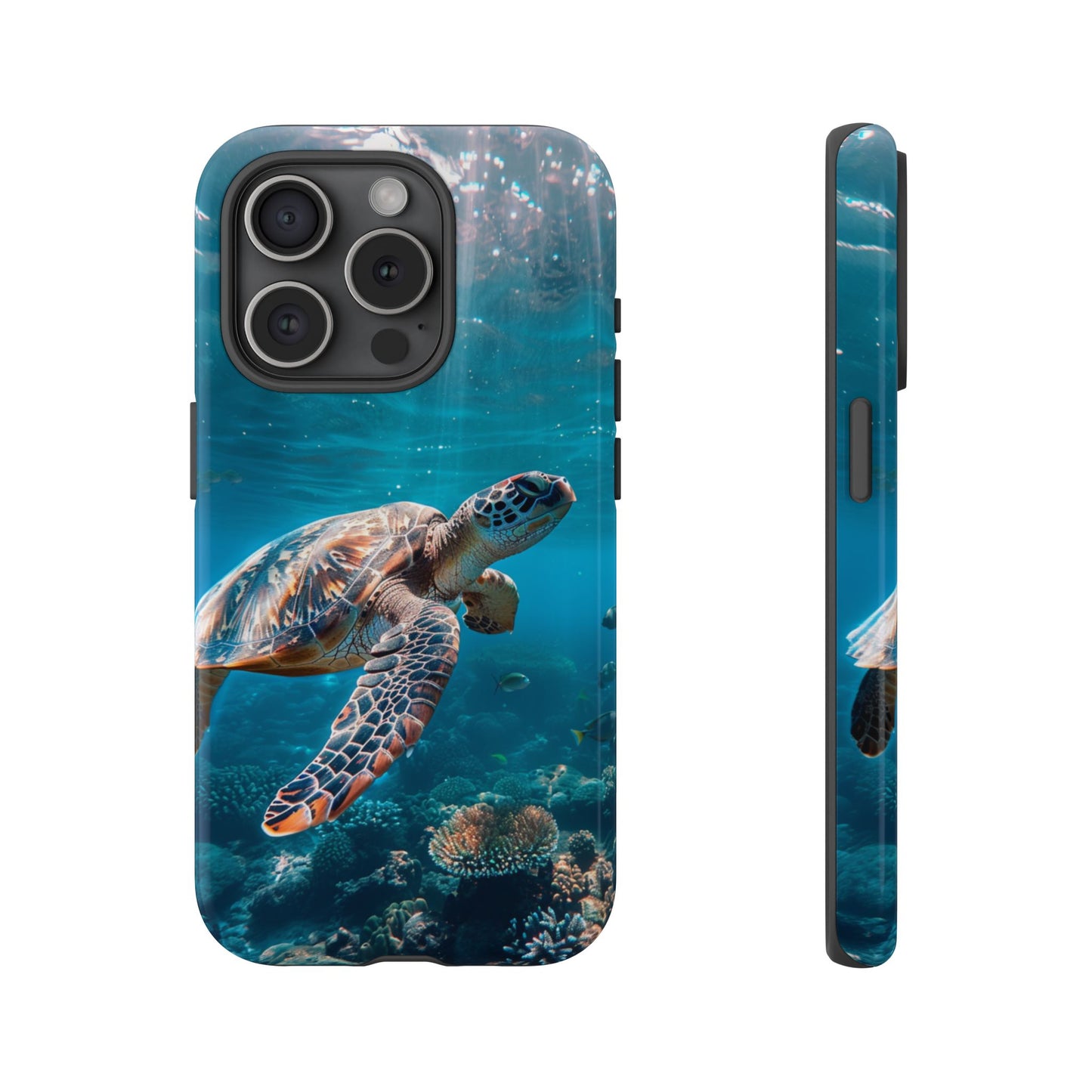 Ocean Guardian Sea Turtle - Tough iPhone Case