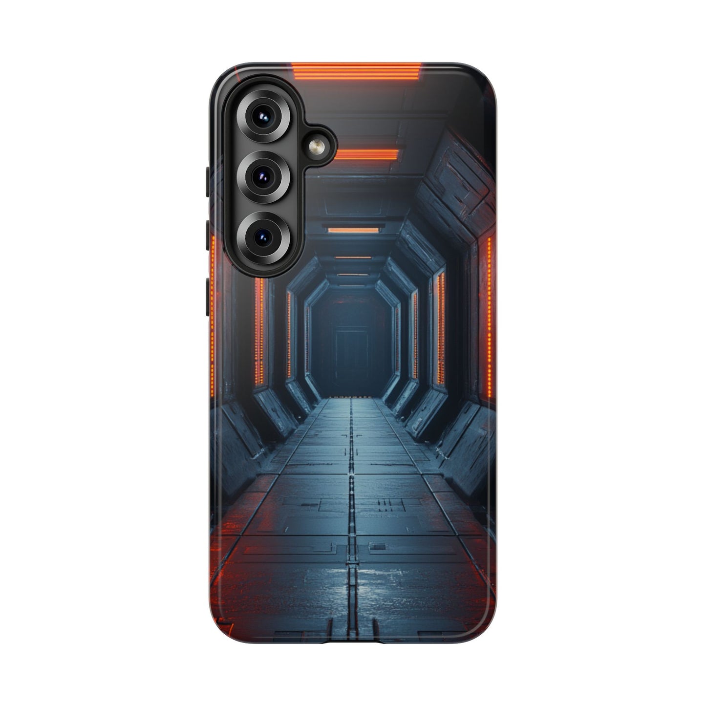 Red Alert Corridor – Tough Samsung Galaxy Case