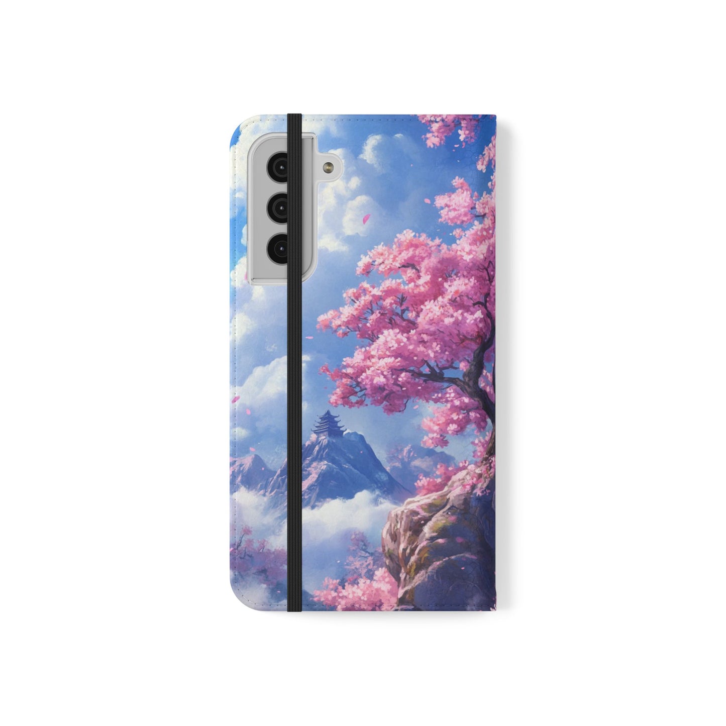 Sakura Sky Temple - Wallet Flip Case