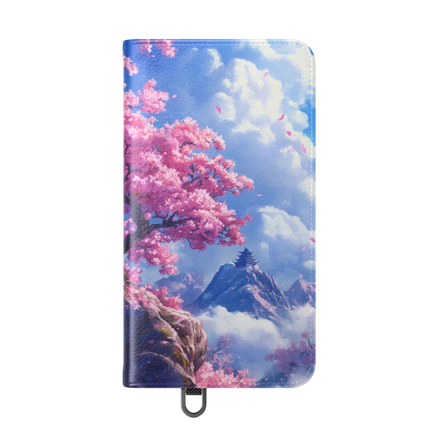 Sakura Sky Temple - Wallet Flip Case