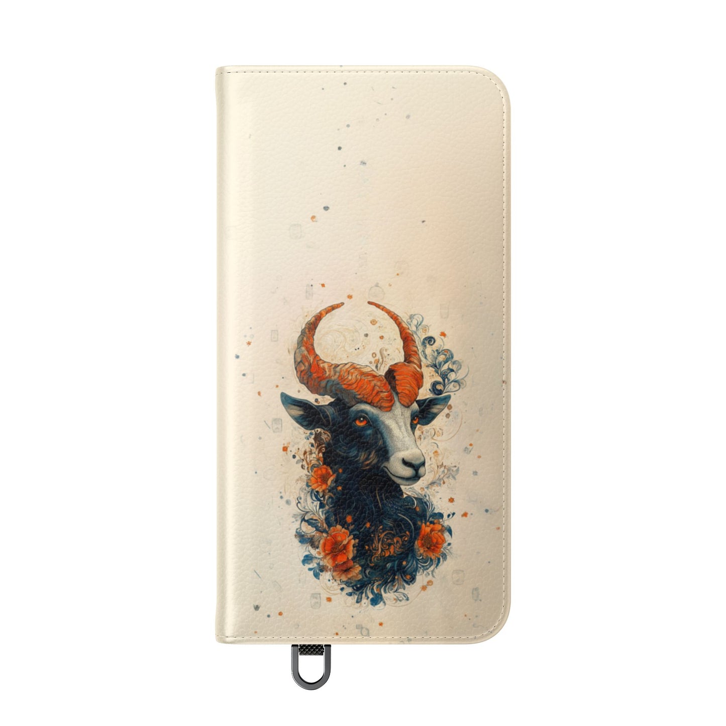 Capricorn Celestial Goat - Wallet Flip Case
