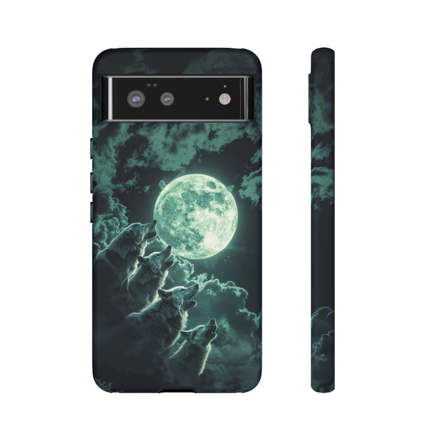 Lunar Pack: Wolves in Harmony - iPhone, Google Pixel, Samsung Galaxy