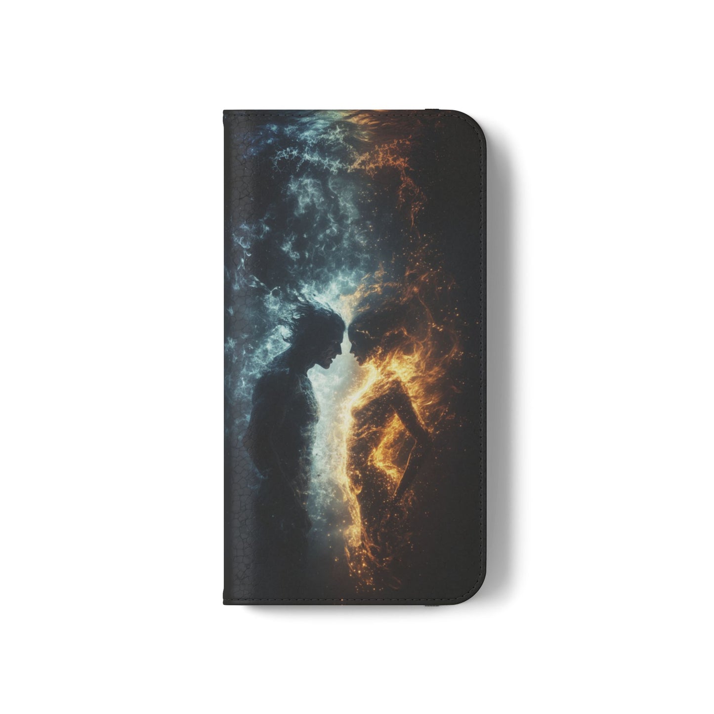 Fire & Frost Lovers - Wallet Flip Case