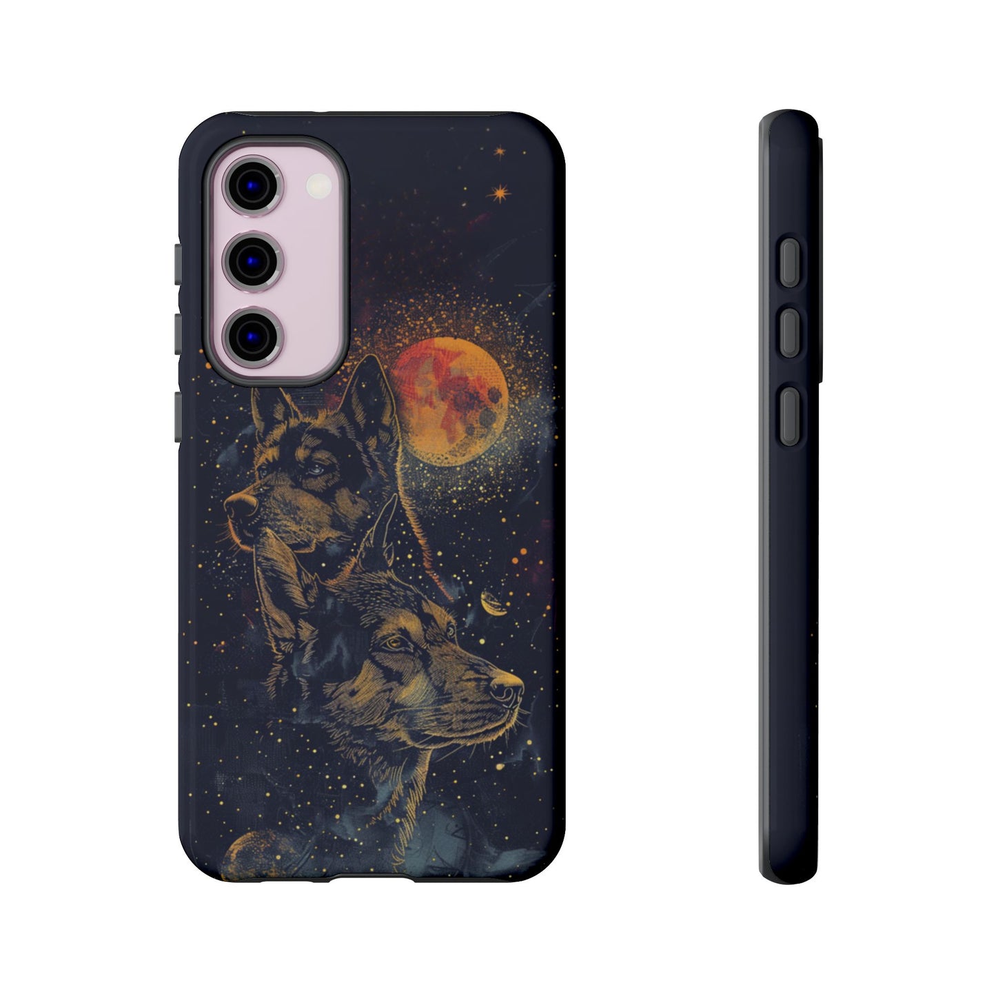 German Shepherd Celestial Phone Case – iPhone, Google Pixel, Samsung Galaxy