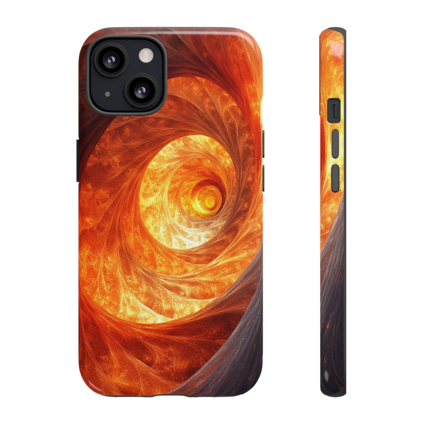 Fire Spiral - Tough iPhone Case