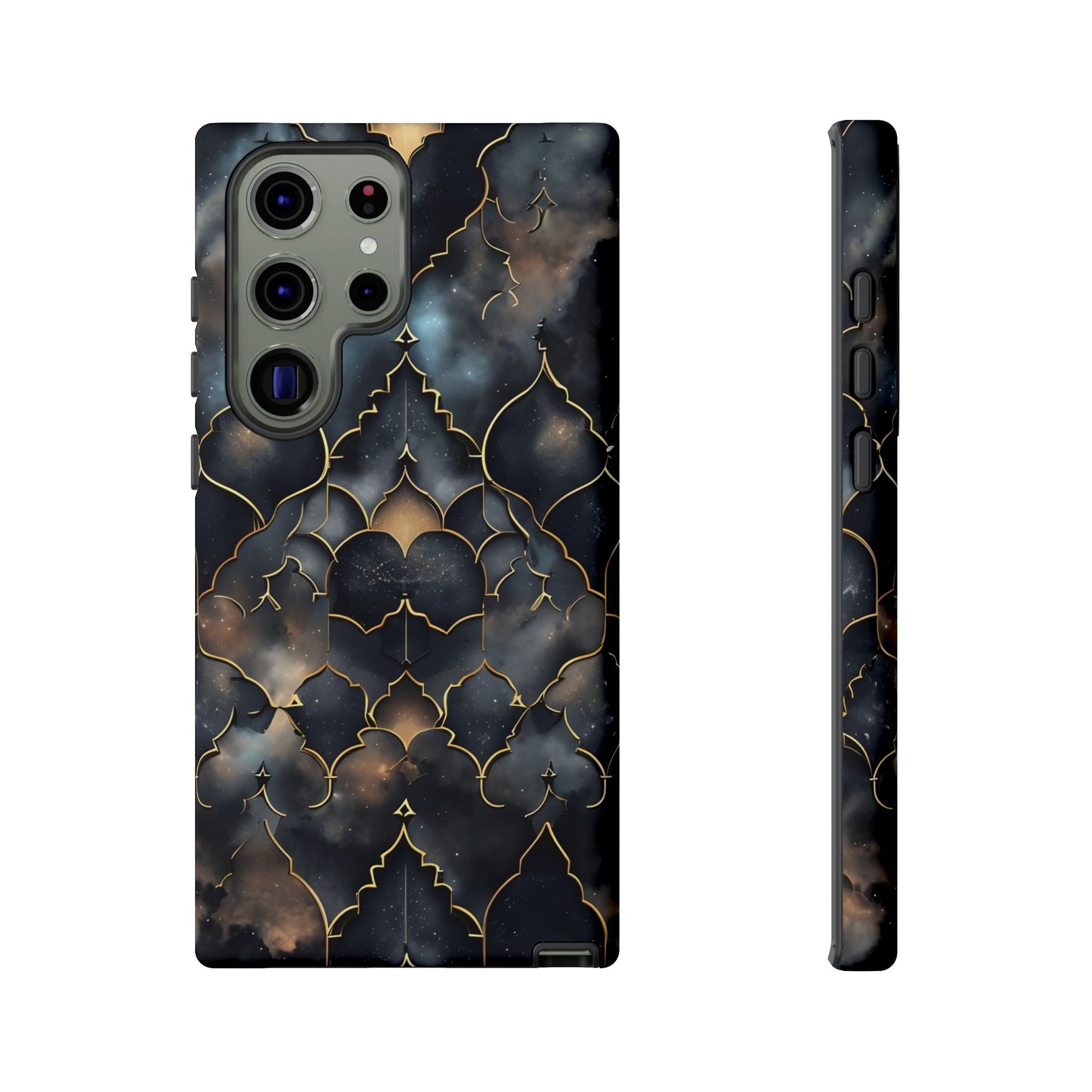 Celestial Mosaic: Cosmic Elegance Phone Case - iPhone, Google Pixel, Samsung Galaxy