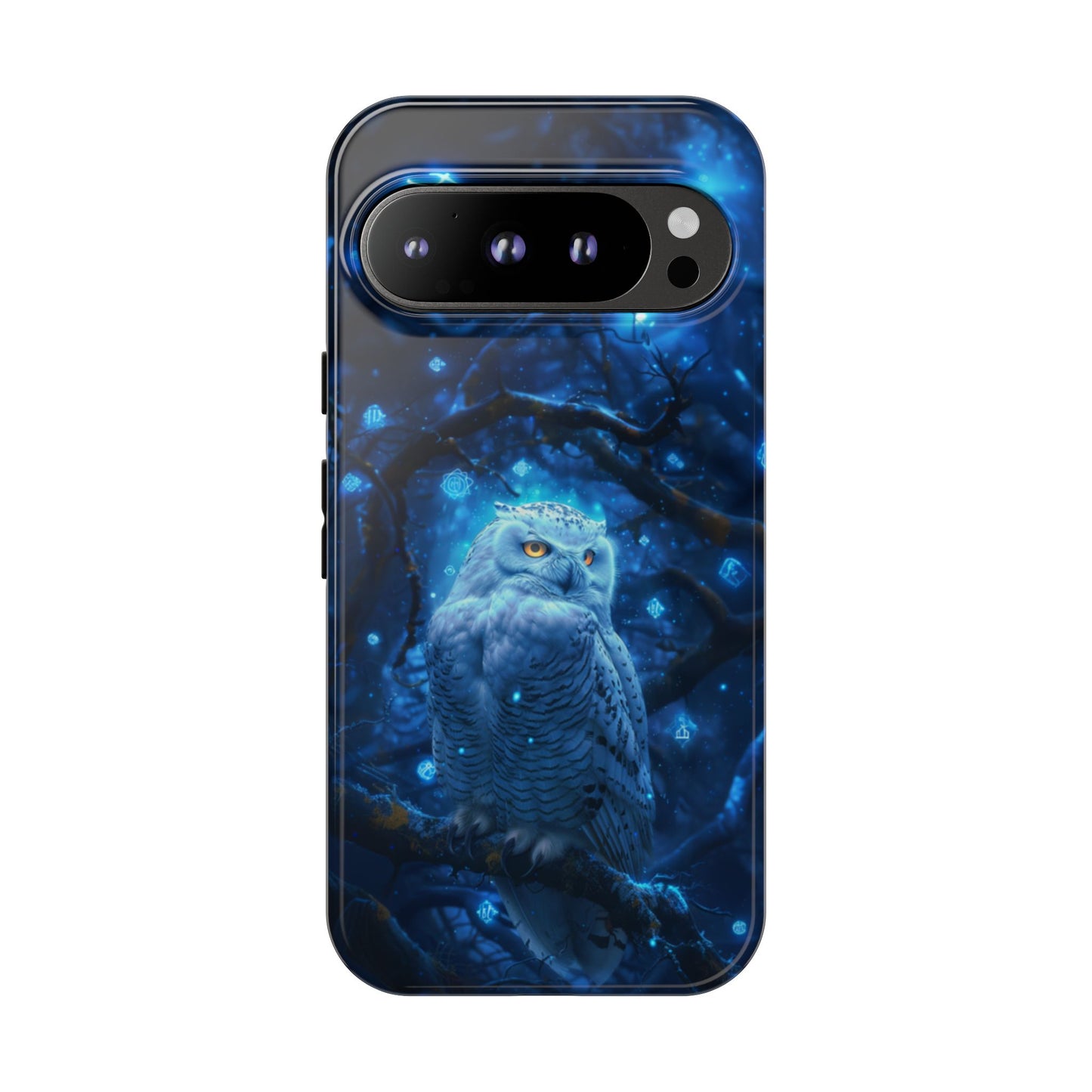 Luminous Rune Owl – Tough Google Pixel Case
