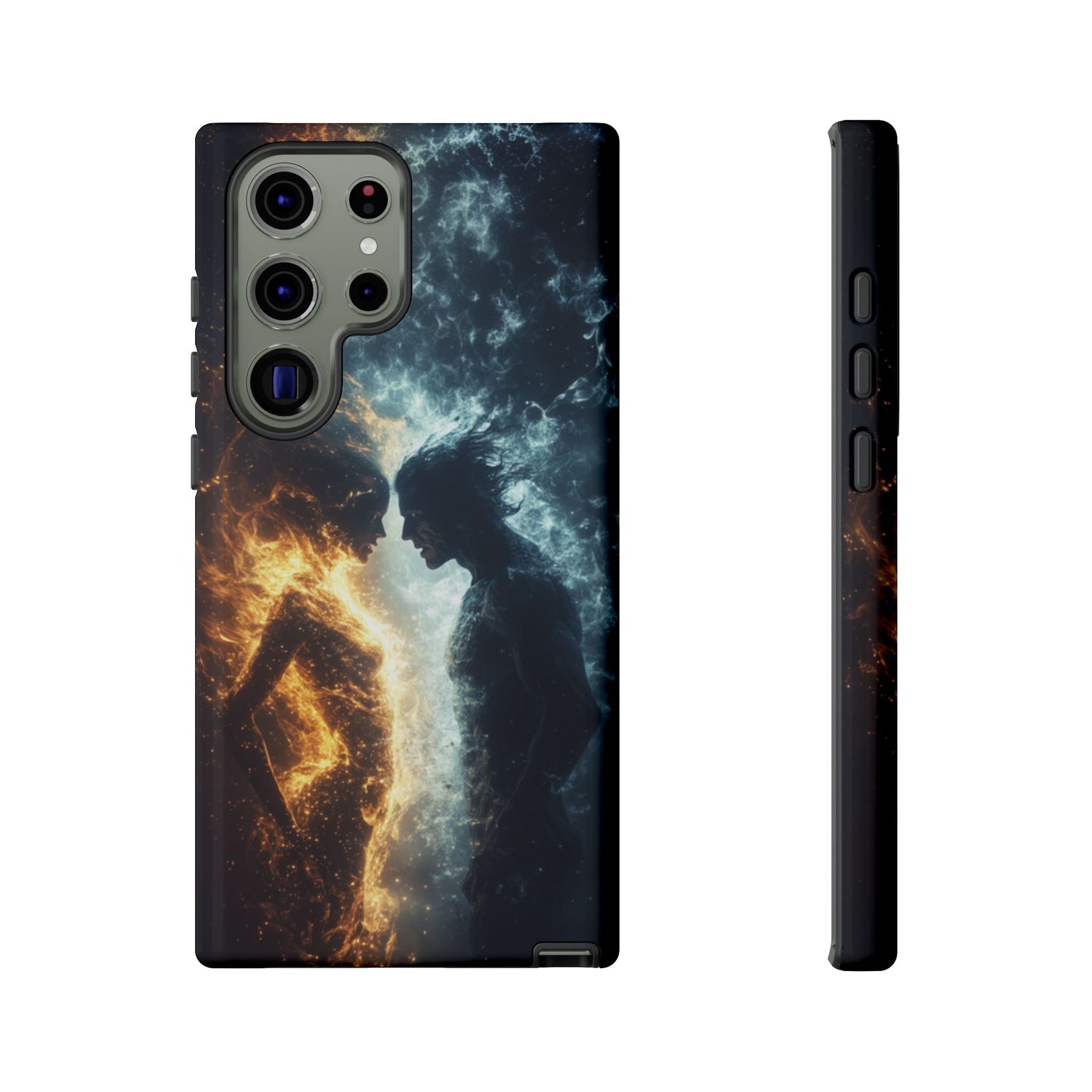Fire & Frost Lovers - Tough Samsung Galaxy Case