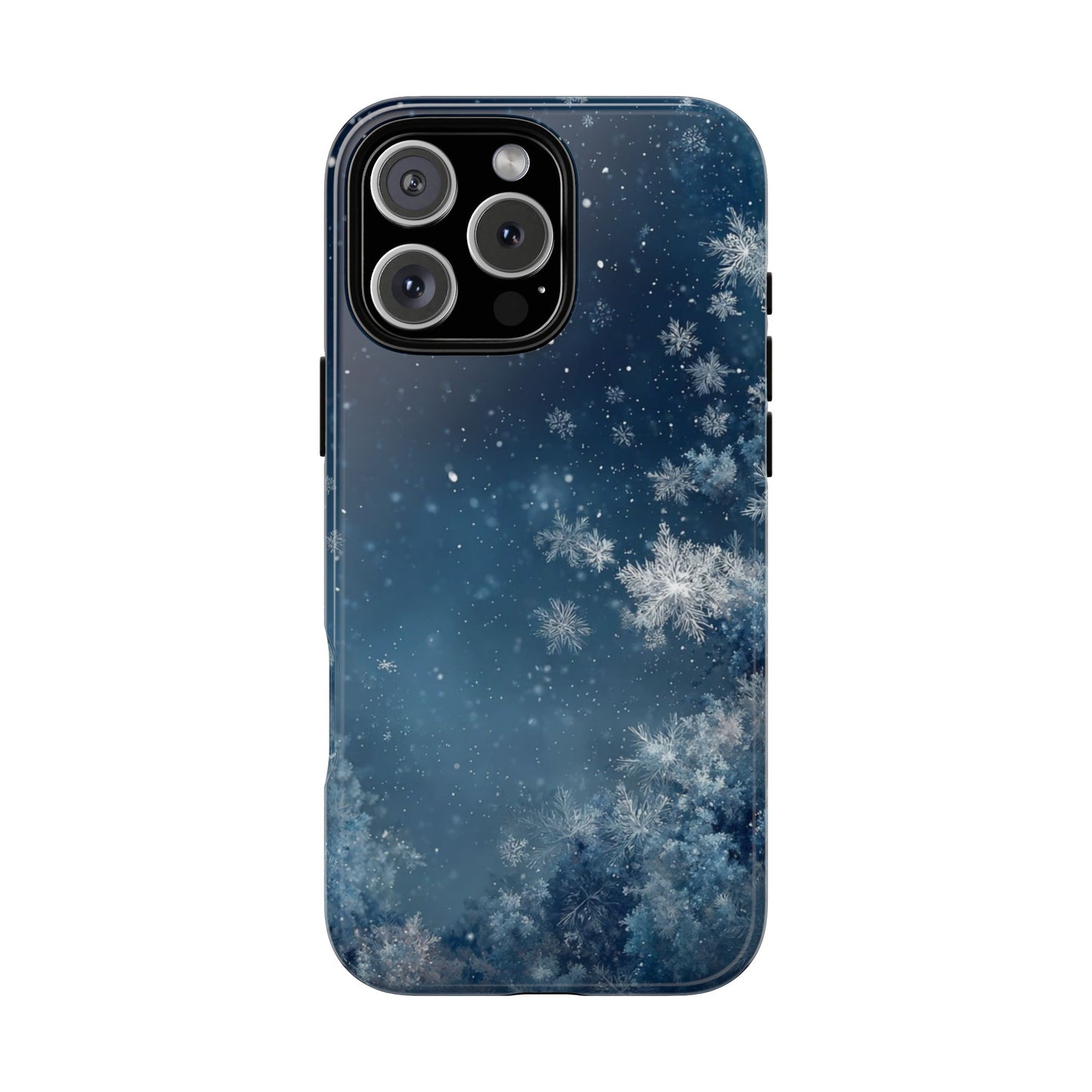 Winter Snowflakes - Tough iPhone Case