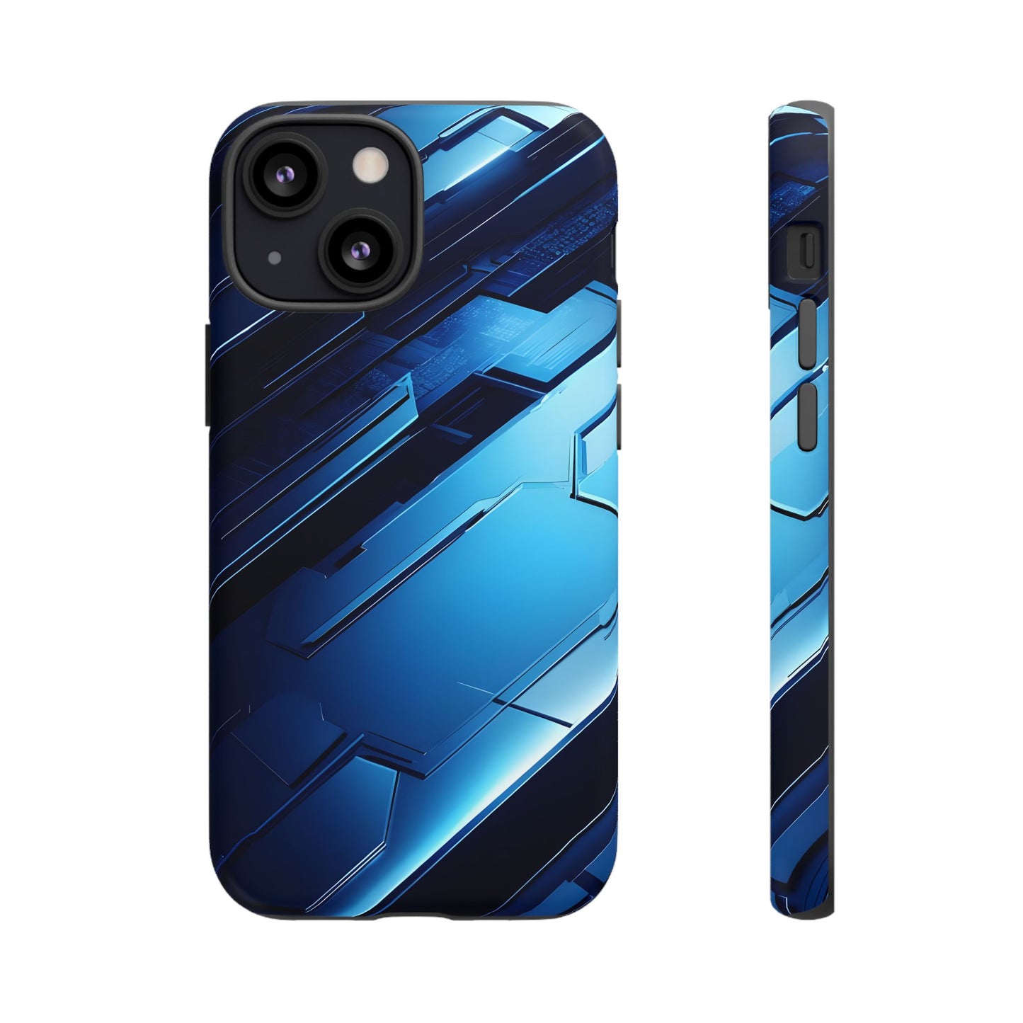 Futuristic Metallic Phone Case - iPhone, Google Pixel, Samsung Galaxy