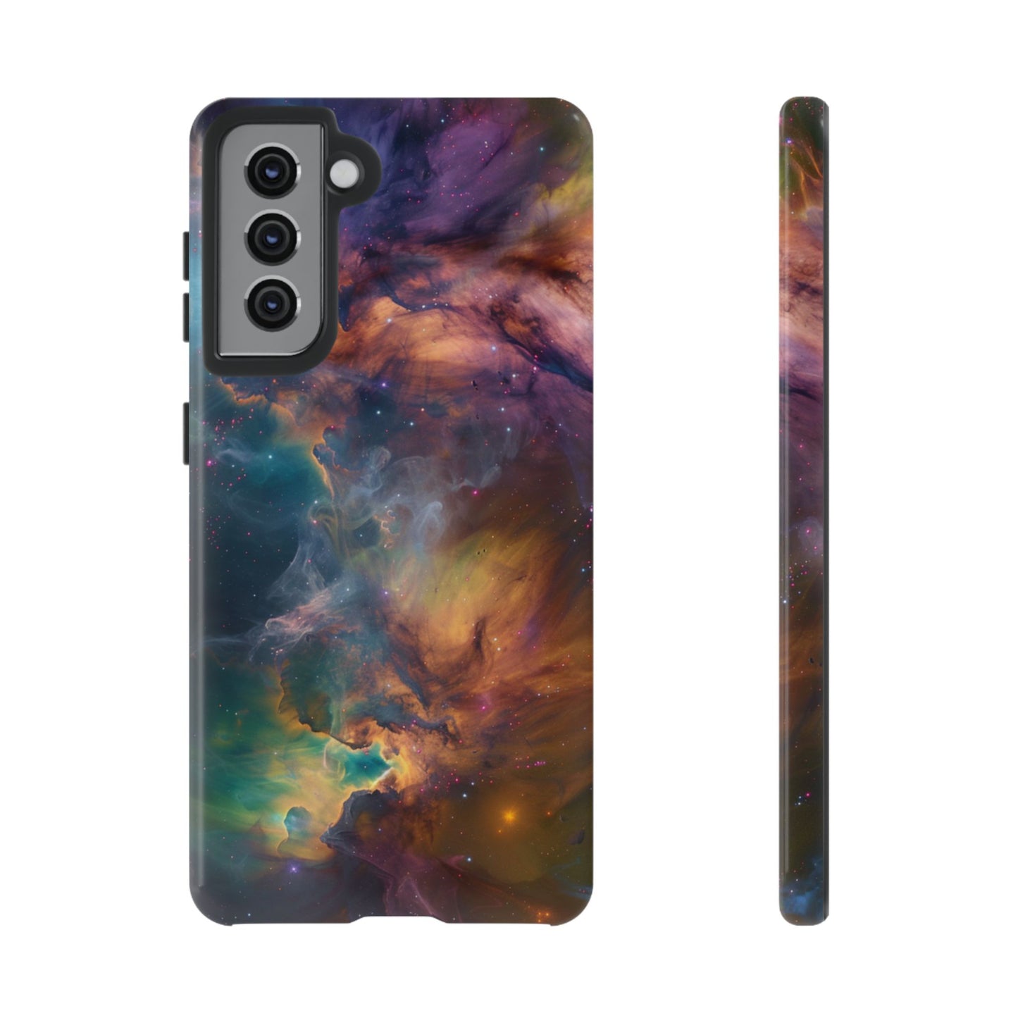 Celestial Nebula Drift – Tough Samsung Galaxy Case
