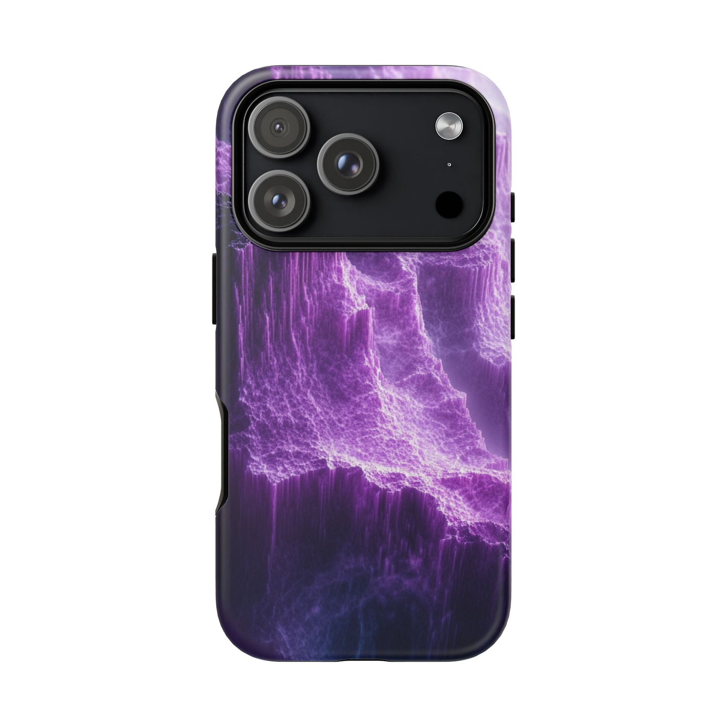 Purple Crystal Canyon - Tough iPhone Case