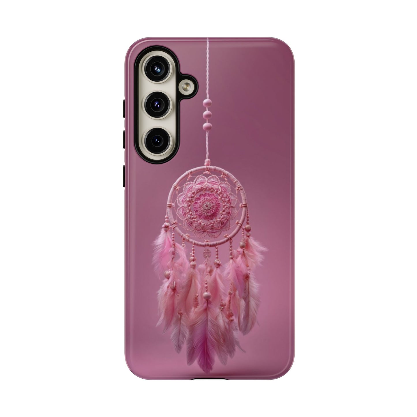 Pink Lace Dreamcatcher - Tough Samsung Galaxy Case