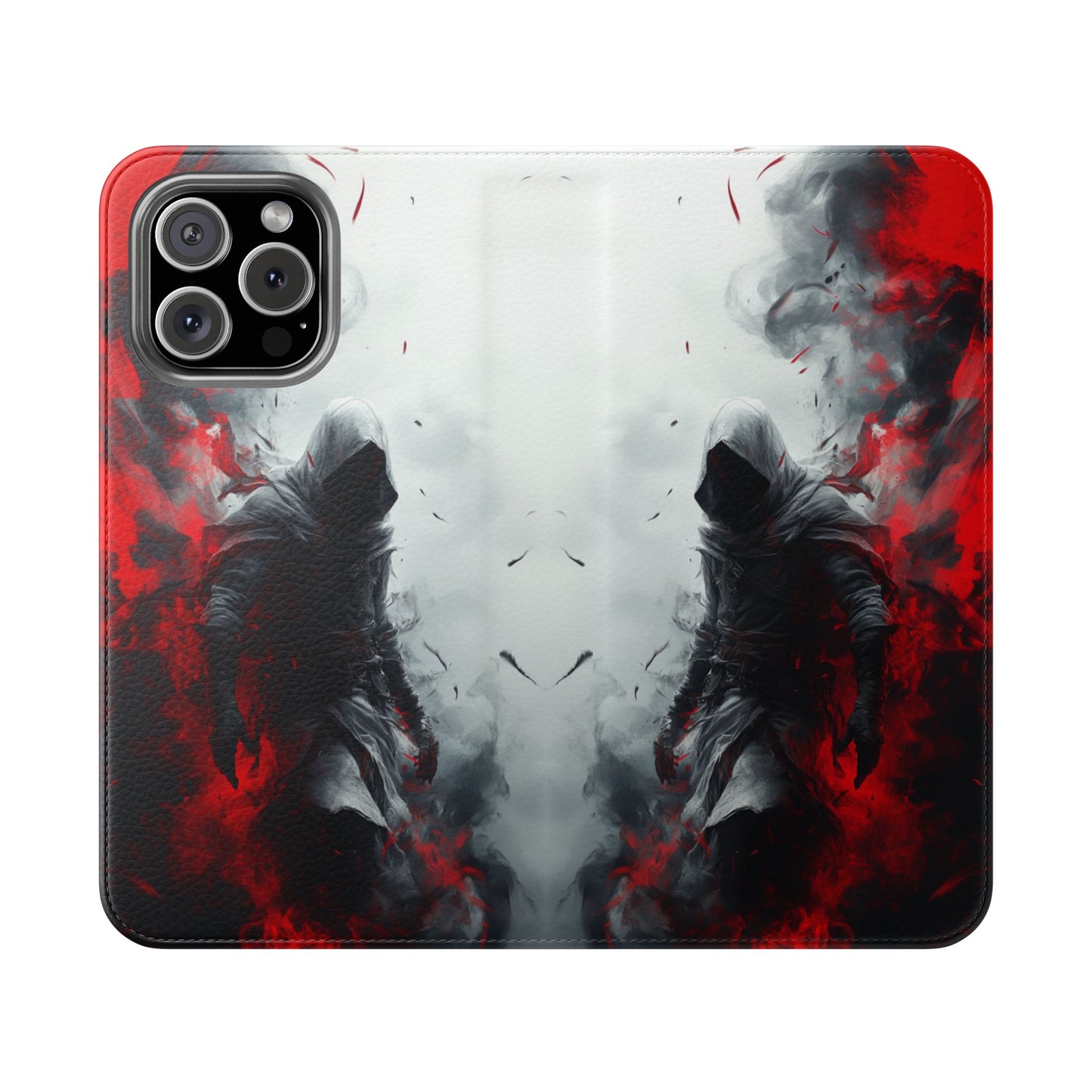 Crimson Shadow Assassin - Wallet Flip Case