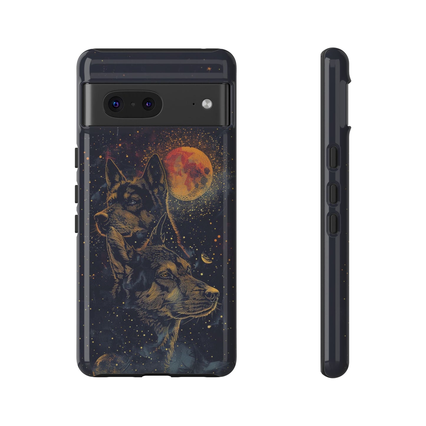 German Shepherd Celestial Phone Case – iPhone, Google Pixel, Samsung Galaxy