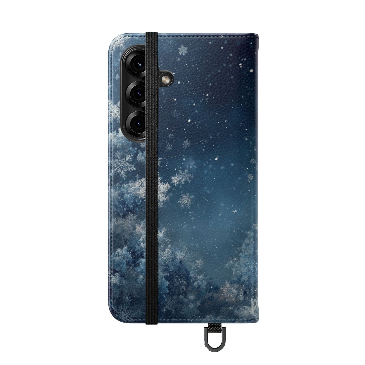 Winter Snowflakes - Wallet Flip Case
