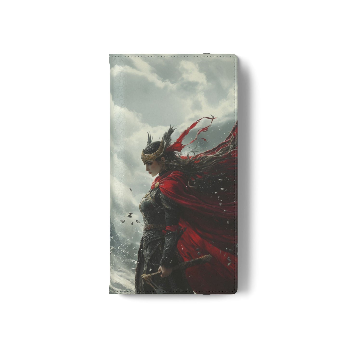 Freya Crimson Valkyrie - Wallet Flip Case