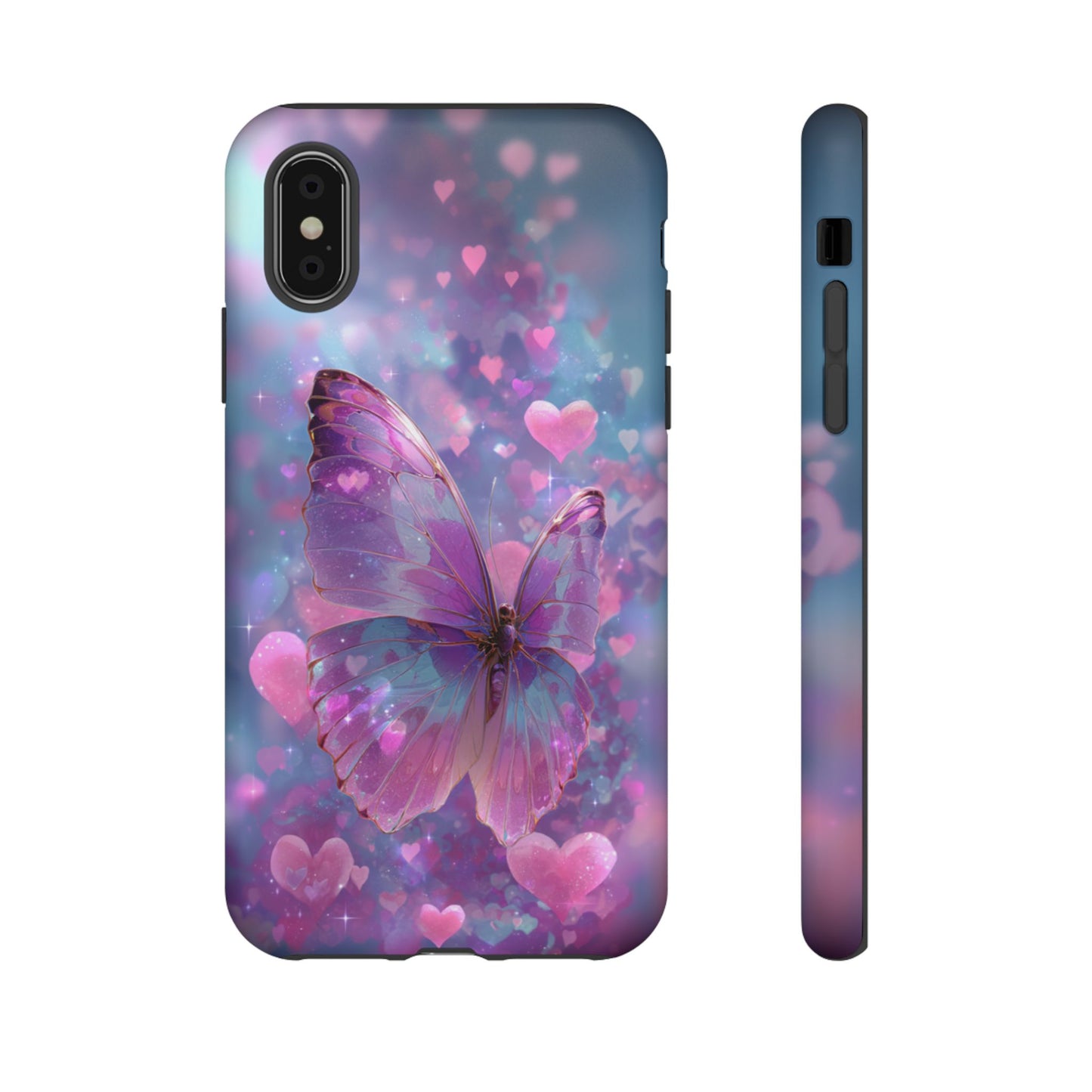 Cupid's Flutter Butterfly - Tough iPhone Case