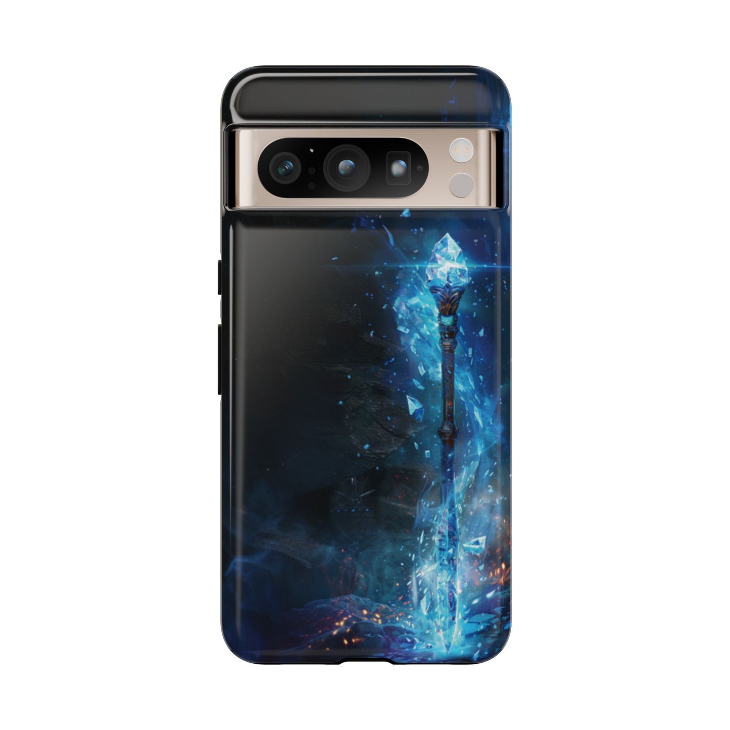 Frozen Arcane Staff Phone Case – iPhone, Google Pixel, Samsung Galaxy