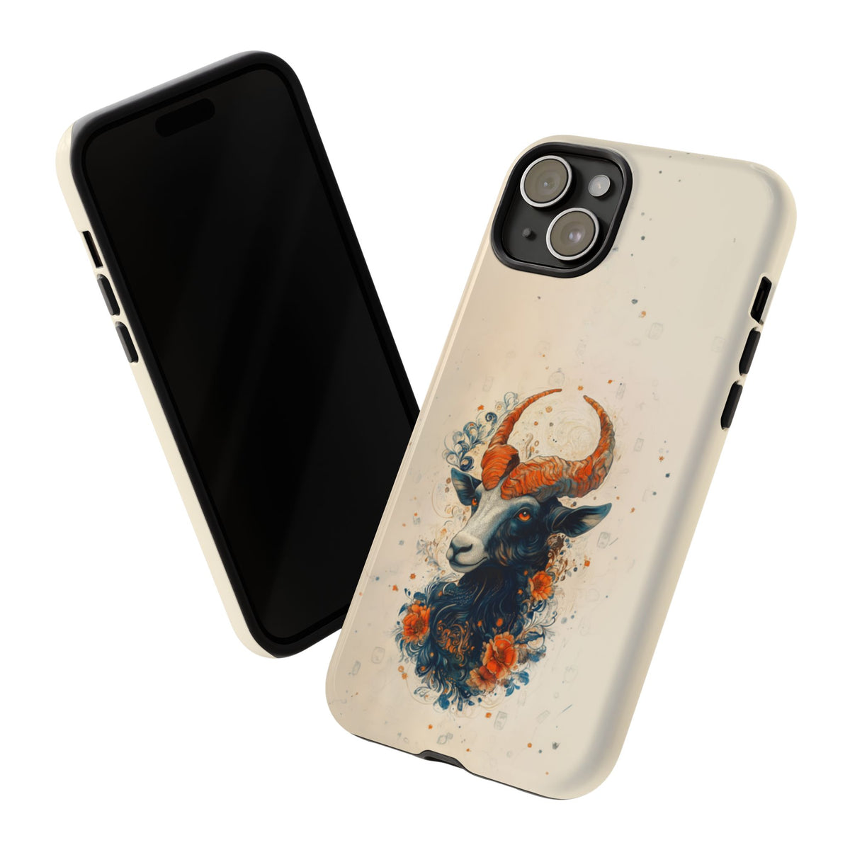 Capricorn Celestial Goat - Tough iPhone Case