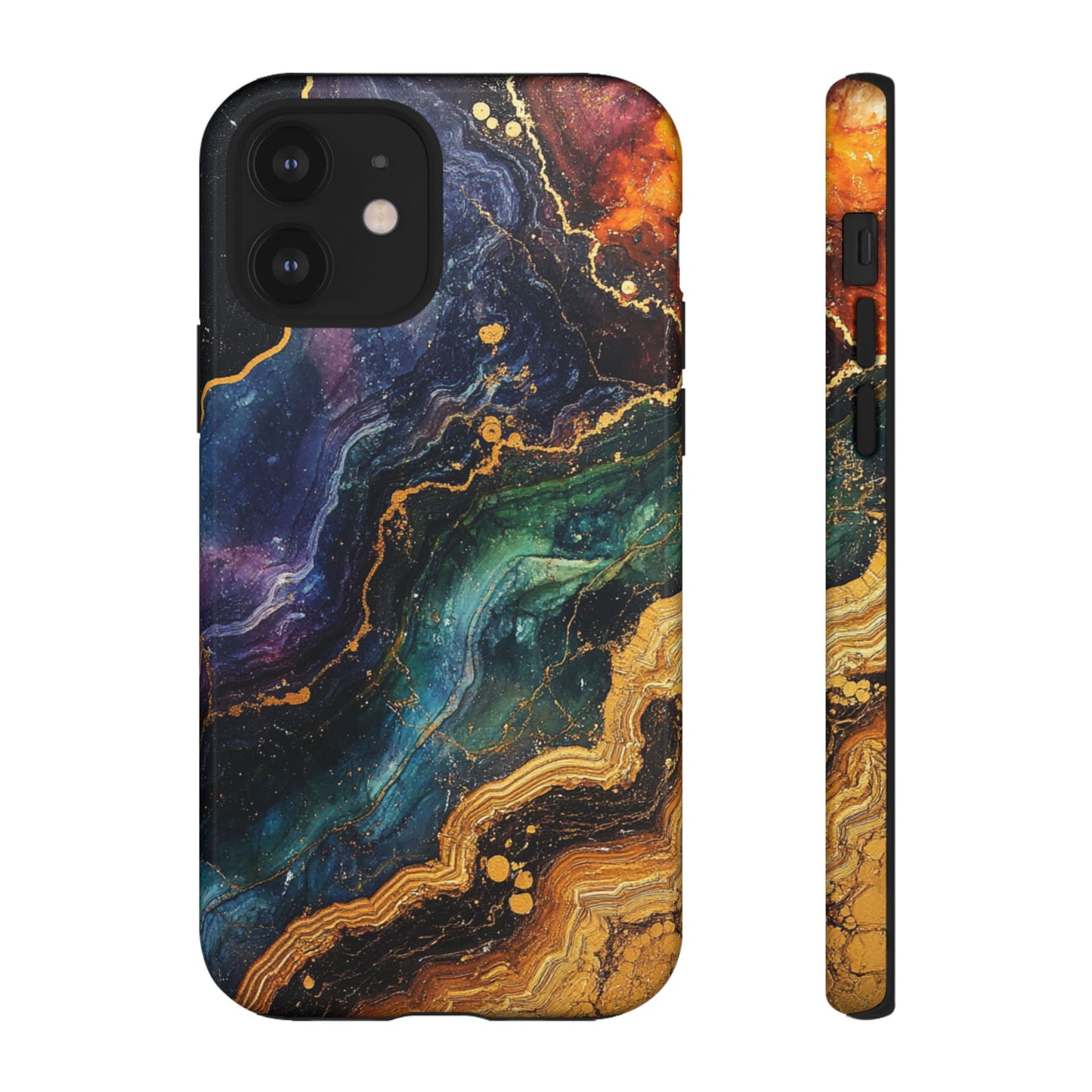 Cosmic Agate Veins – Tough iPhone Case