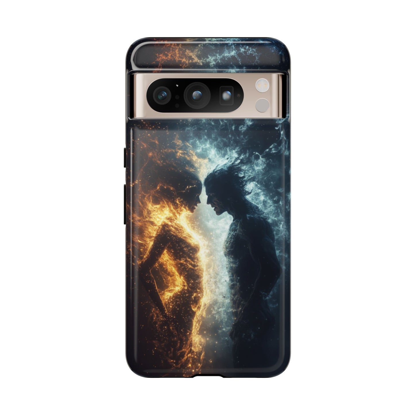Fire & Frost Lovers - Tough Google Pixel Case